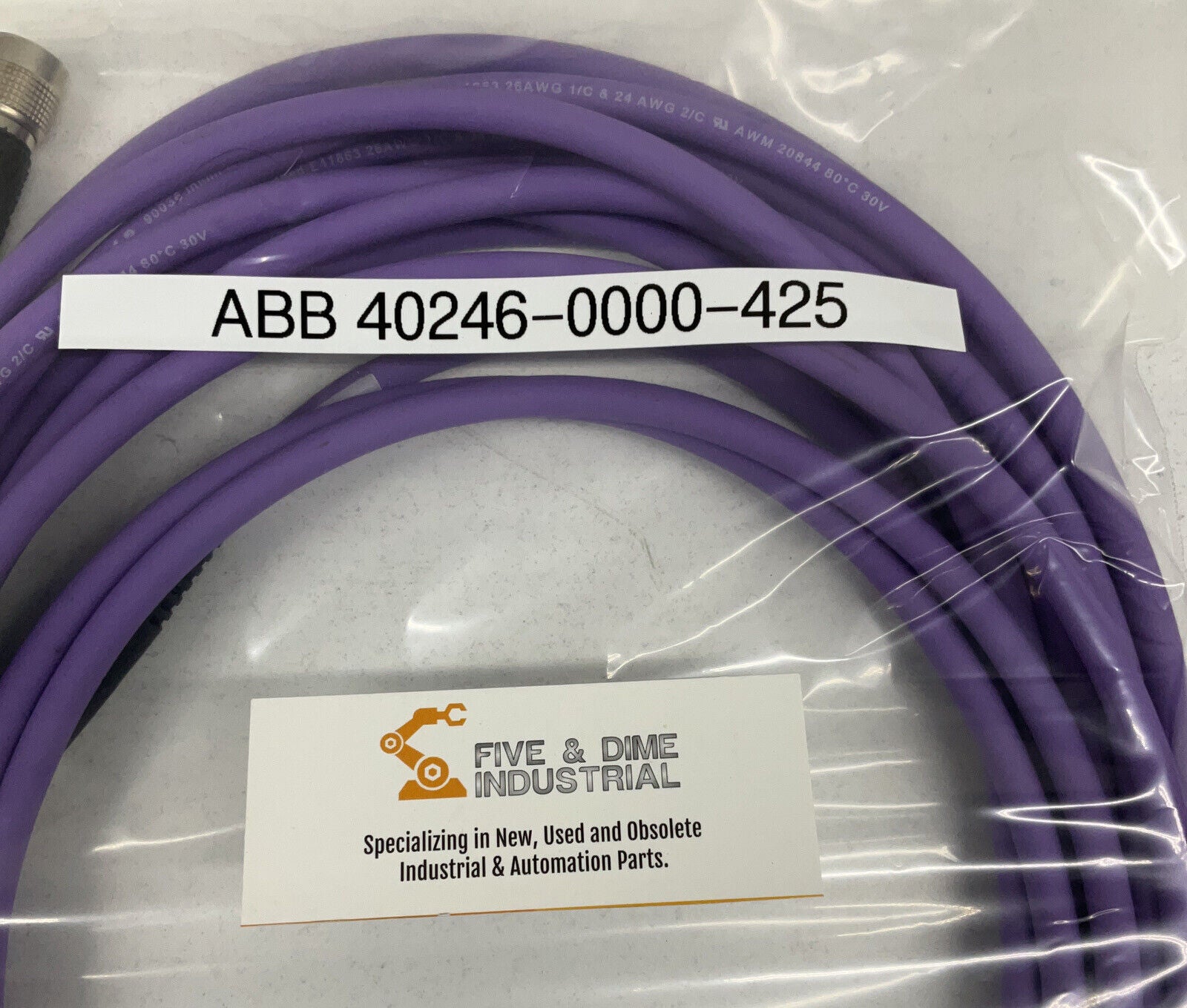 ABB 40246-0000-425 Video Camera Cable IF 89950-2  (CBL124)