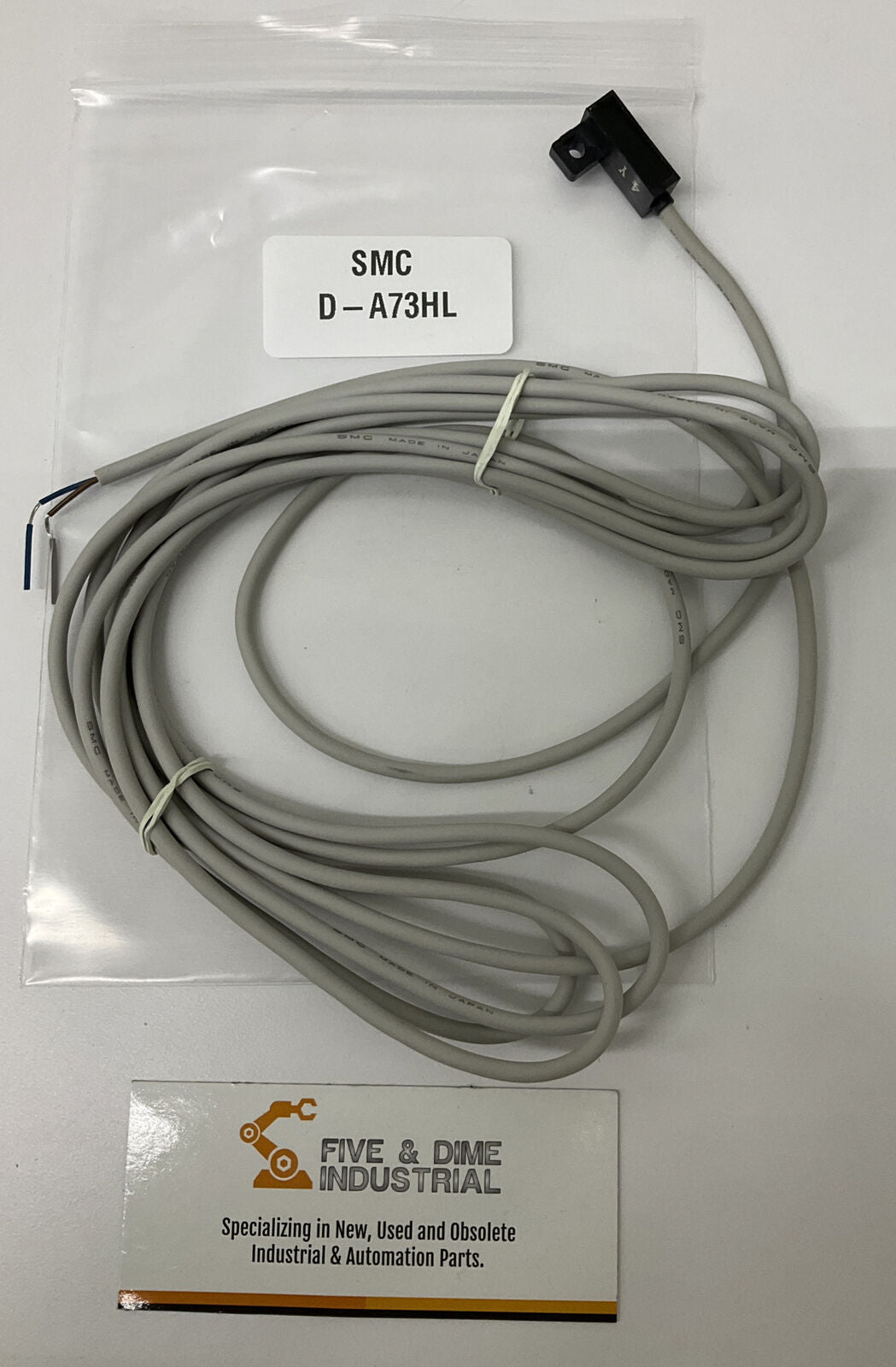 SMC D-A73HL  Reed Switch Sensor  5-24VDC  2-wire  3 meter (RE192)