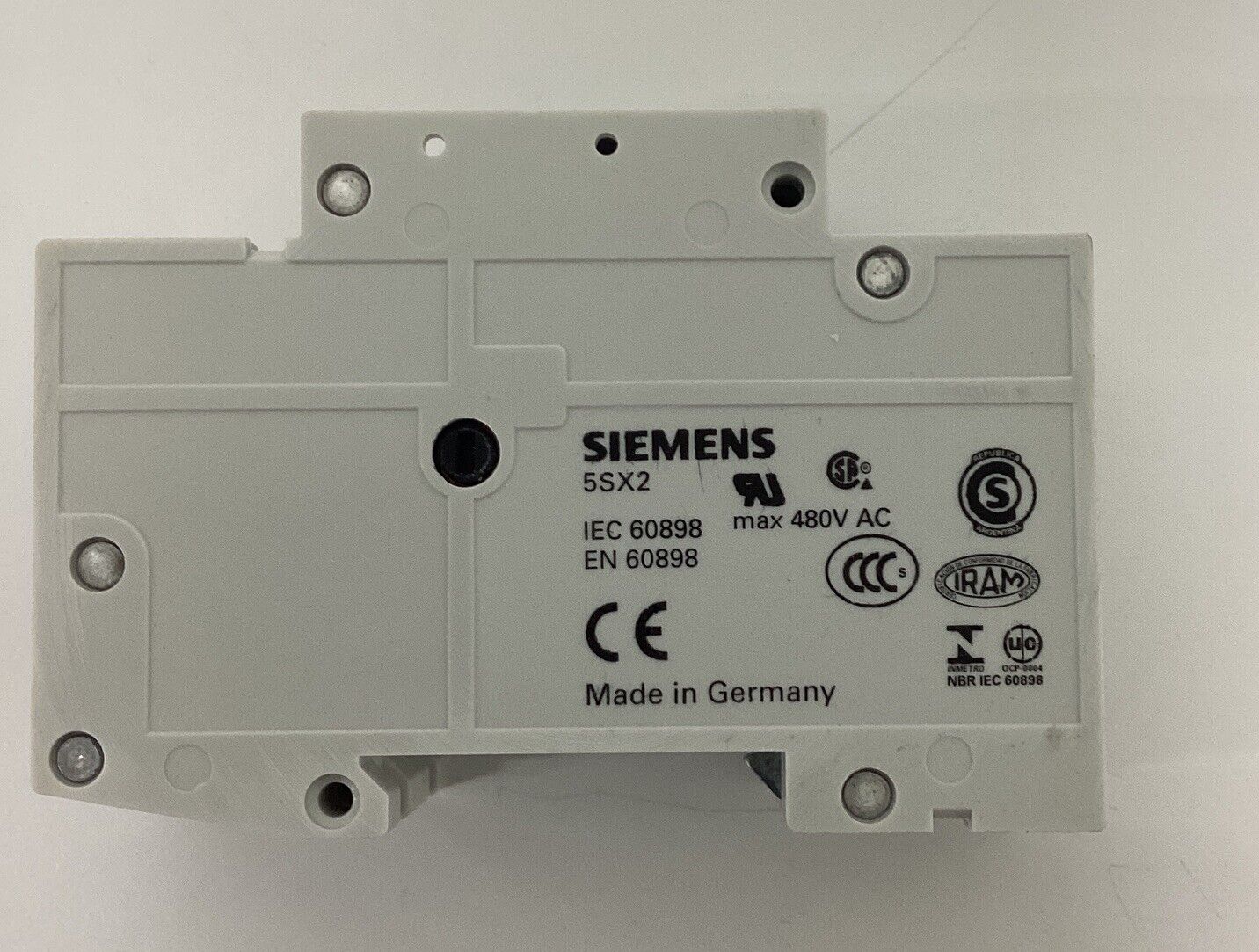 Siemens 5SX2-210-8  2-Pole 10-Amp Circuit Breaker (CL380) - 0