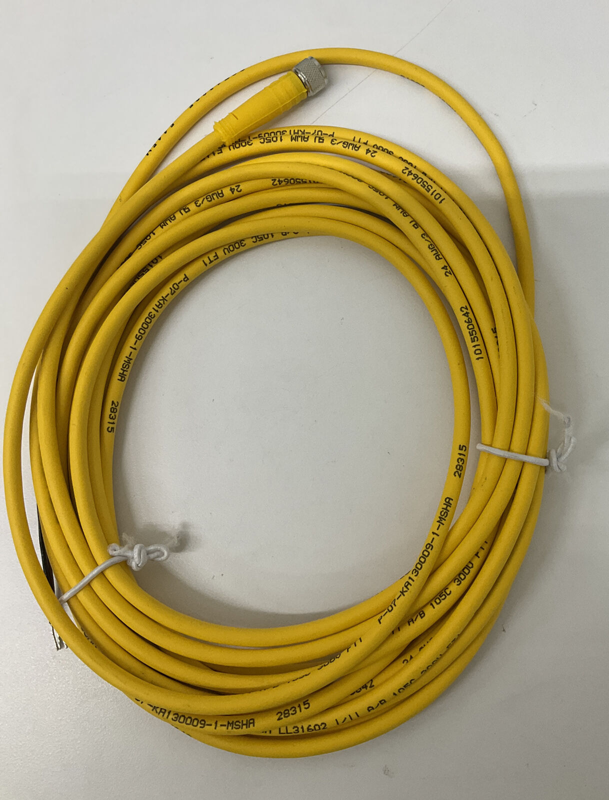 Norgren SCE13005 3-Pin M8 Straight Cable 5-Meters (GR165)
