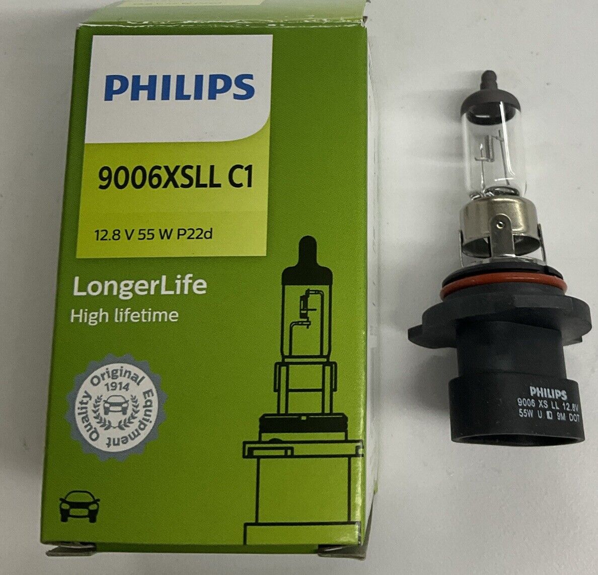 Philips 9006XSLL-C1 / 9006XS 55 Watt OEM Lamp Light 12.8 V (RE153)