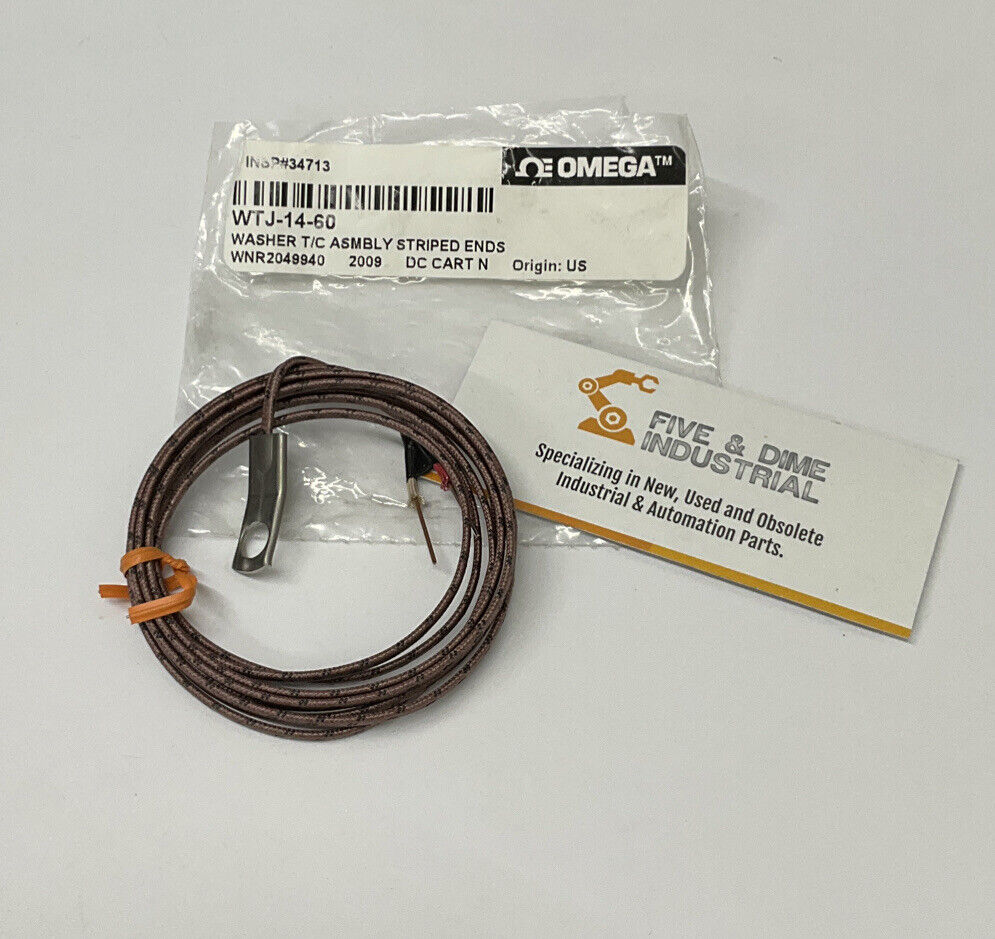 Omega WTJ-14-60 Washer Style Thermocouple (GR178)