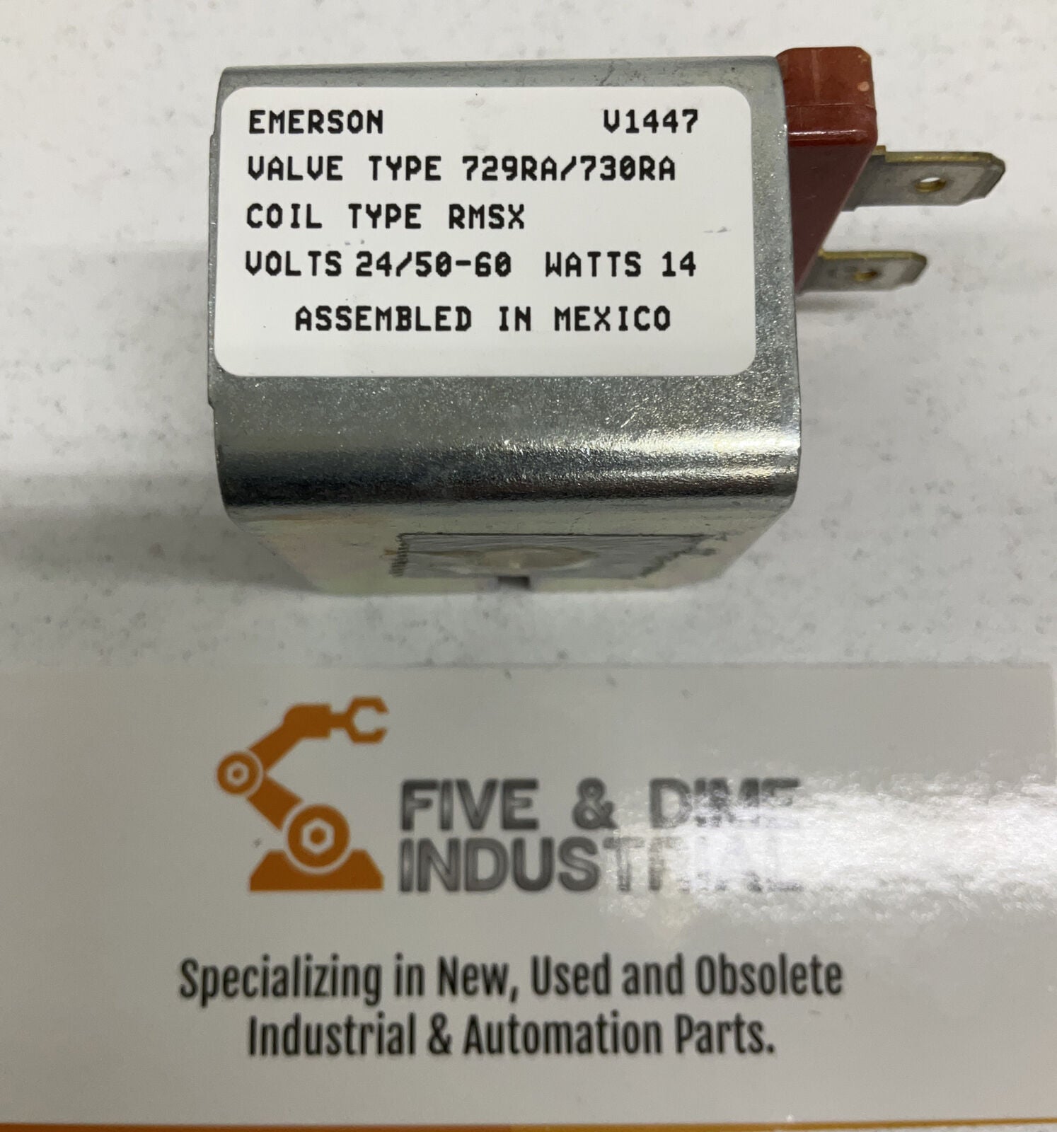 Copeland / Emerson 998-0060-03 New 24V Coil 1/4" Spade Connection (RE115)