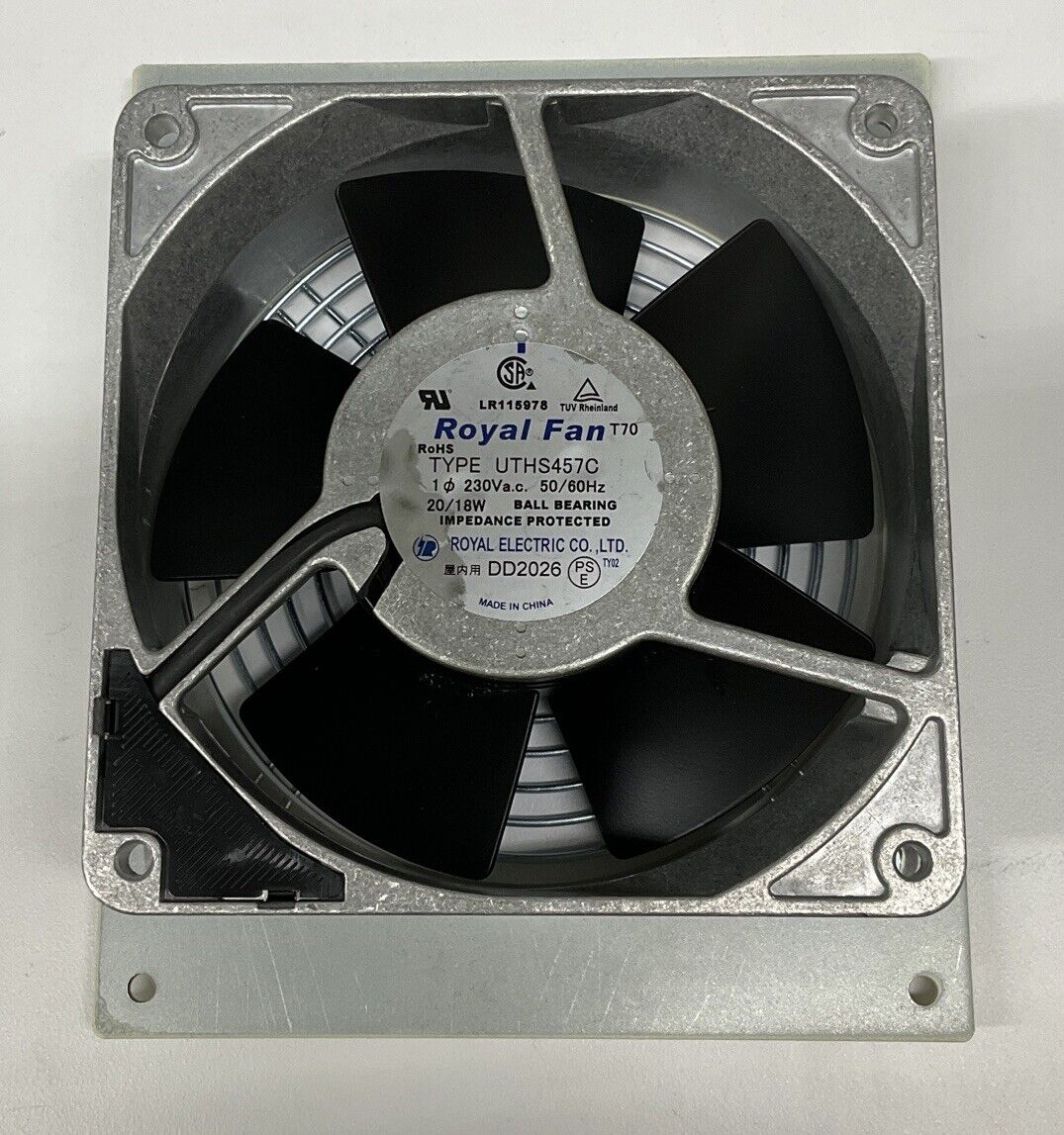 Fanuc A05B-2601-C315 Royal Type UthS457C 230VAC Cooling Fan (YE268)