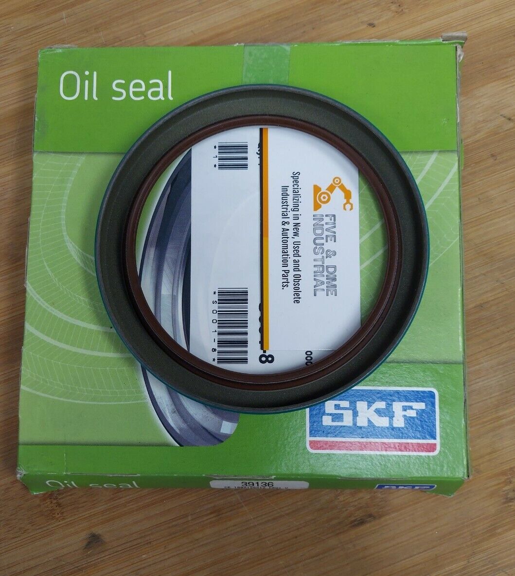 SKF Oil Seal 100mm x 125mm x 12mm 39136  (BK120) - 0