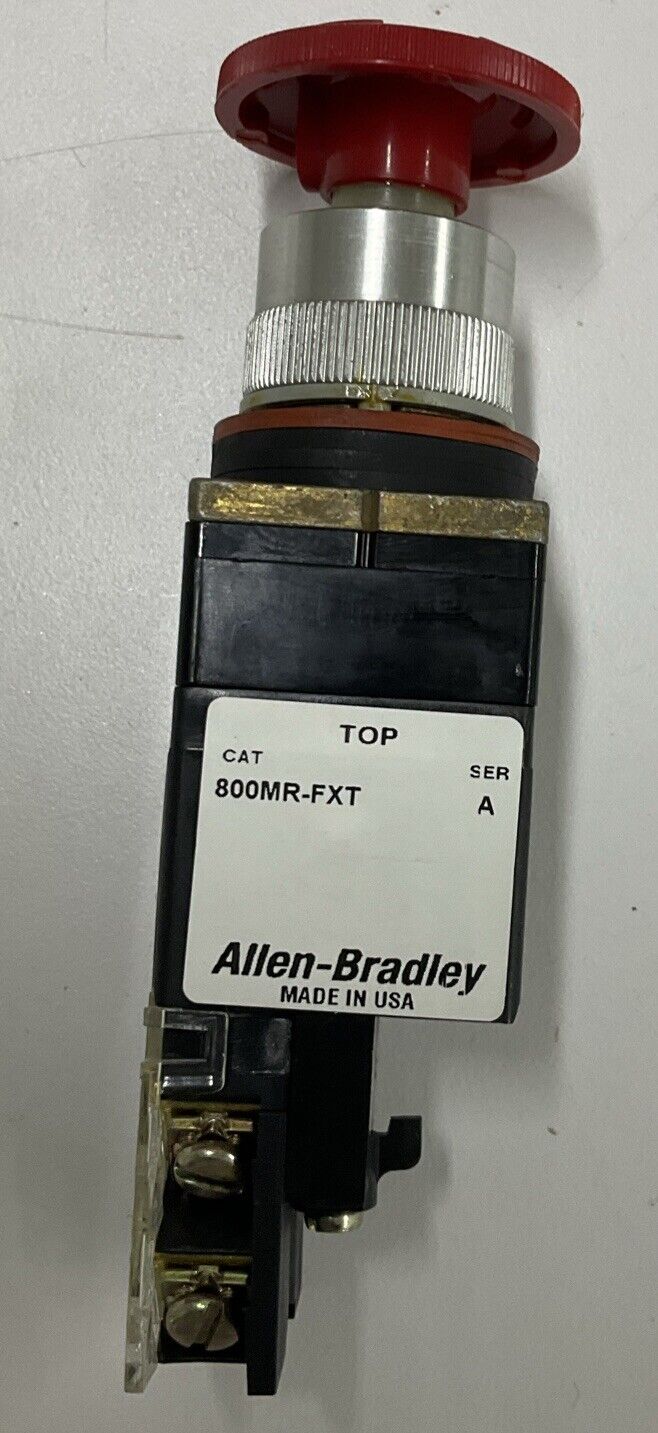 Allen Bradley 800MR-FXT Red Twist and Release Switch (RE129)