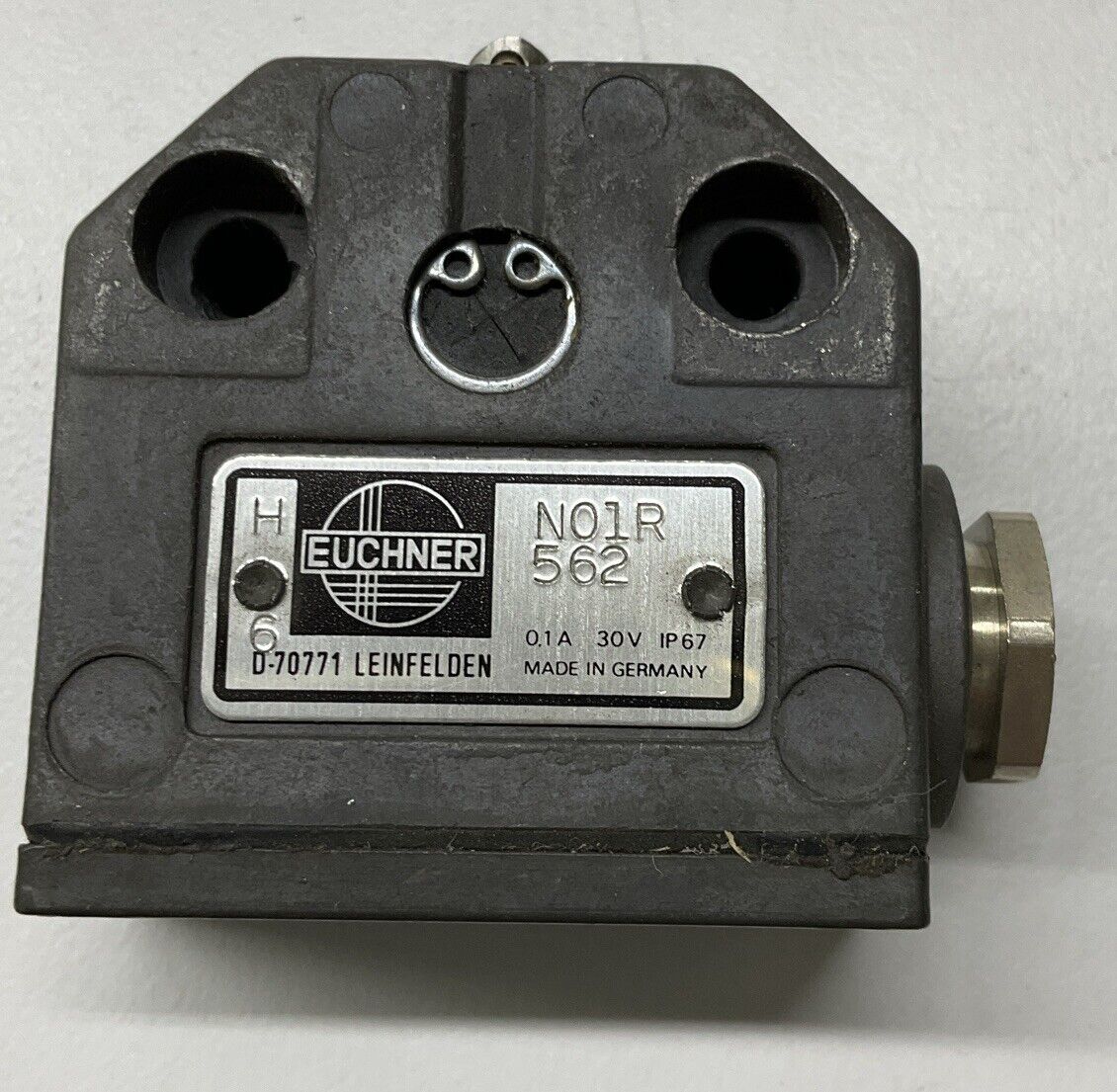 Euchner N01R562 Roller Plunger Limit Switch (YE271) - 0