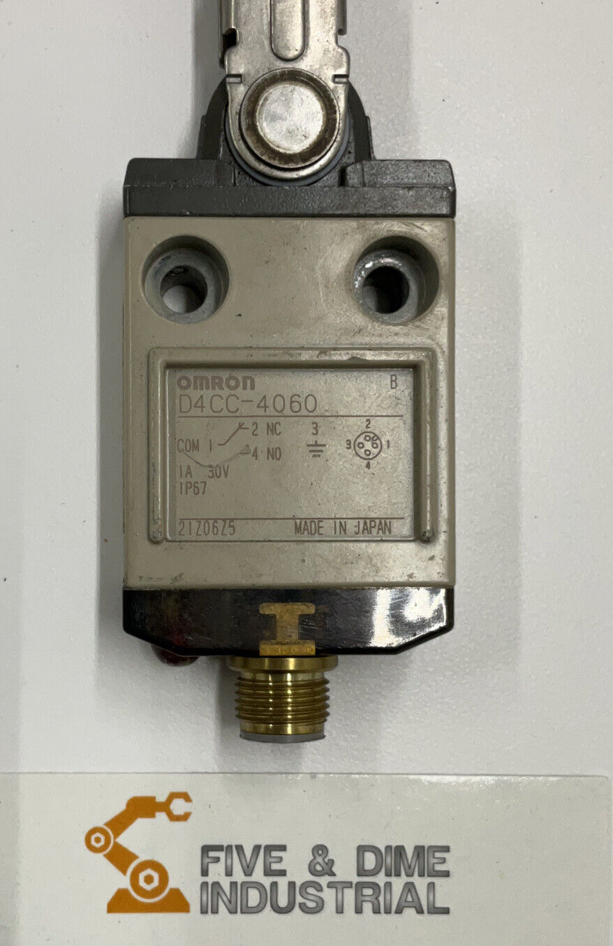 OMRON D4CC-4060 Limit Switch 1A 30V (GR171) - 0