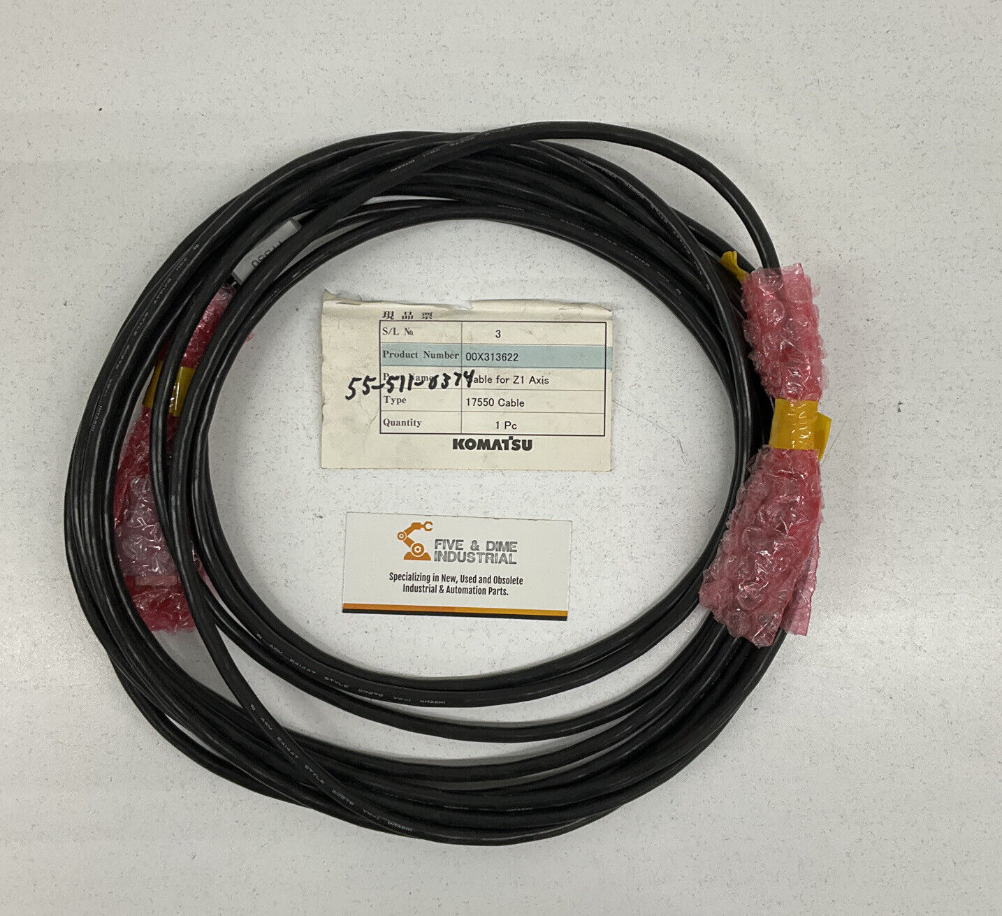 Komatsu 17550 Cable for Z1 Axis (CBL130)