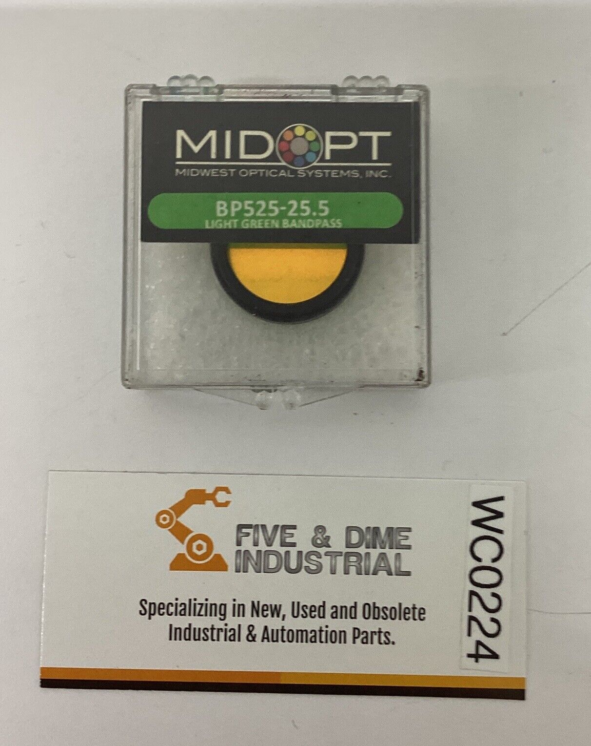 Midwest Optical BP525-25.5 Light Green Bandpass Filter (BL272)