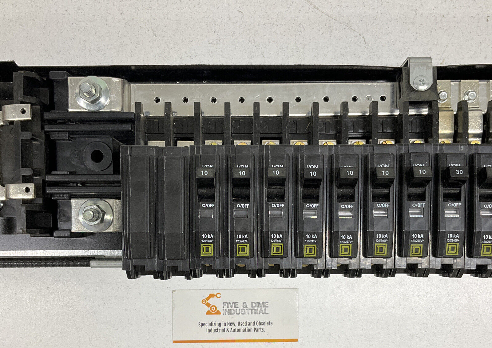 Square D NQM810M1CSB8 Panelboard  100A w/ (16) DP-4075 Circuit Breakers - OV110