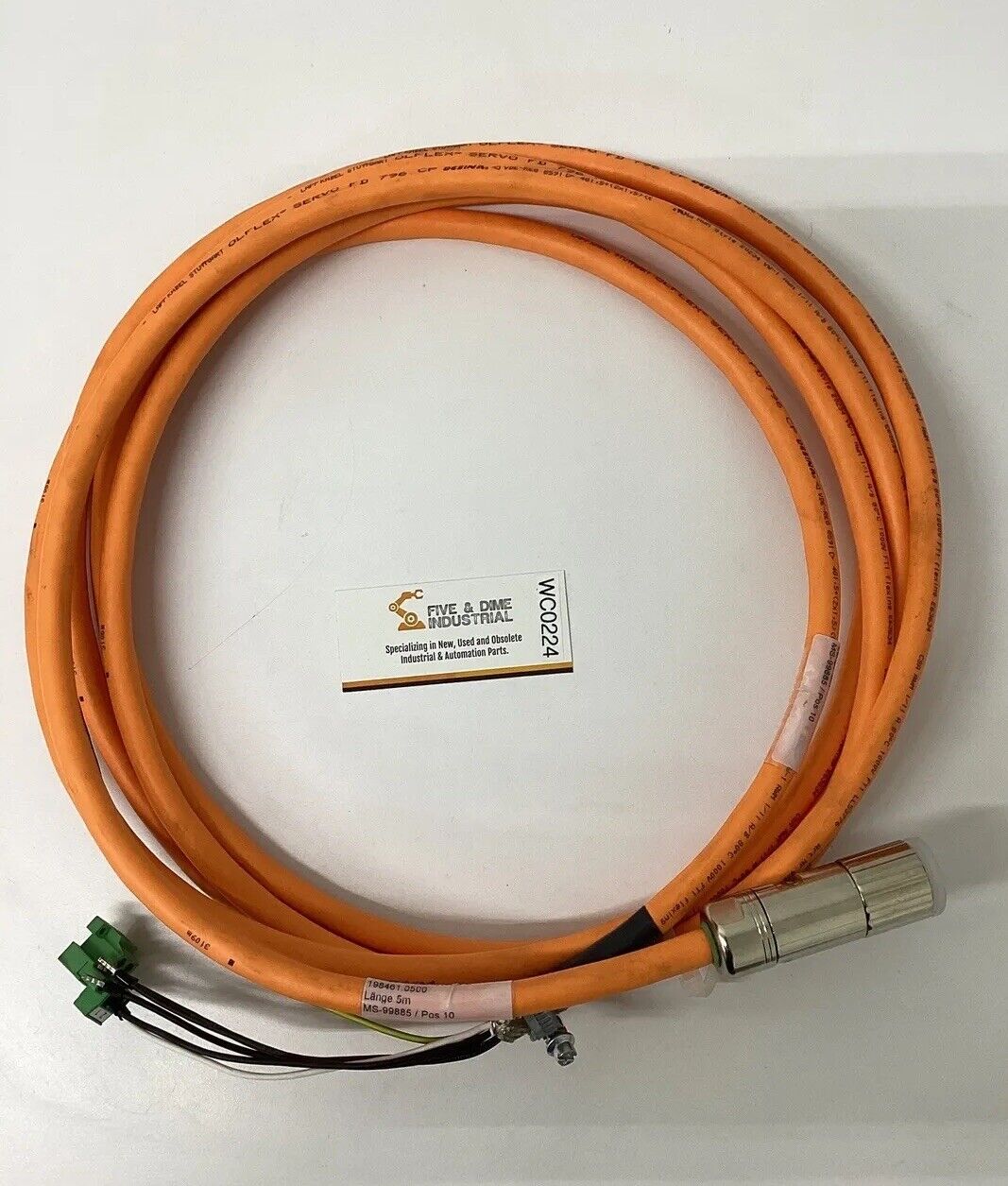 Lutze 198461.0500 / 6FX5002-5DA01-1AF0 Power Cable (CBL162)