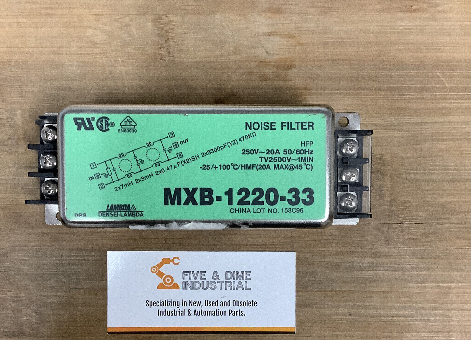 Lambda Noise Filter MXB-1220-33 (GR131)