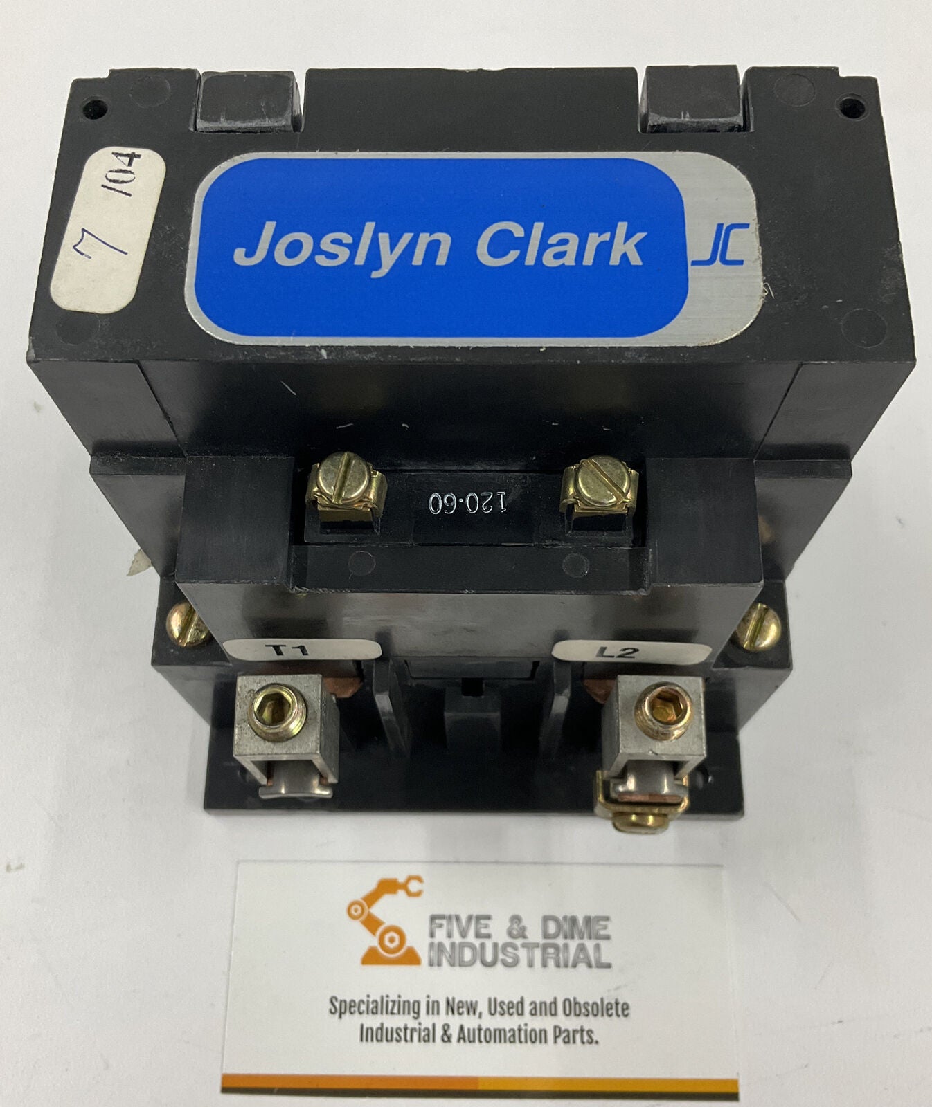 Joslyn Clark RDP7-7030-11 / 78091-50R New Contactor 75A 600vcd 120V 60HZ (BL241)