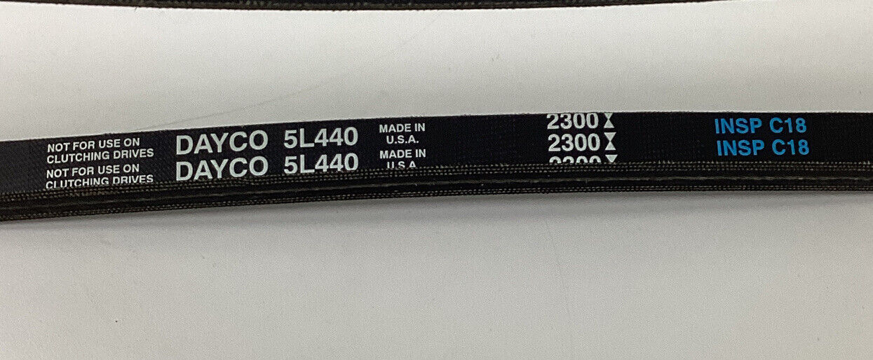 Dayco 5L440 Durapower V-Belt  5/8'' x 44 OD (BE122) - 0