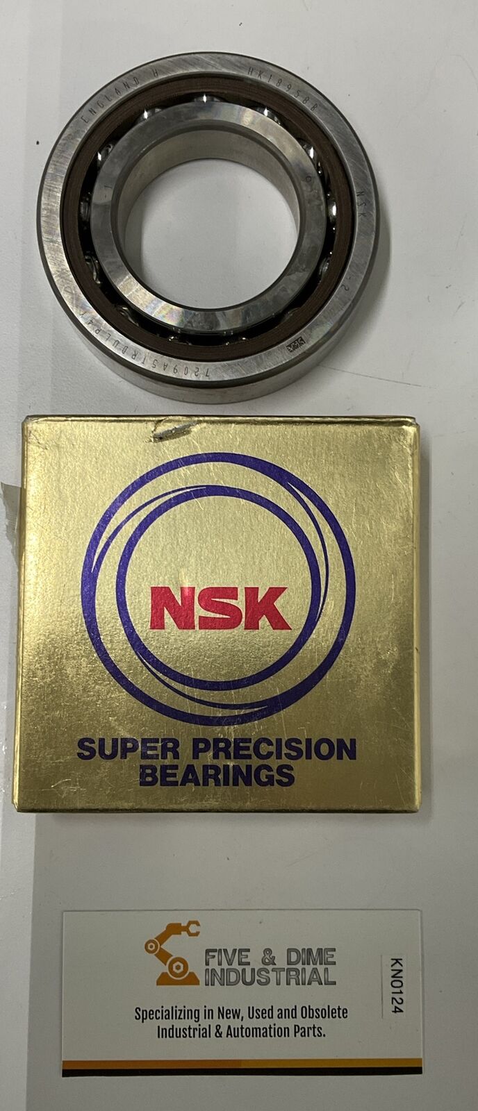 Nsk 7209A5TRDULP4Y  Lot of 2 Super Precision Bearing (GR117)