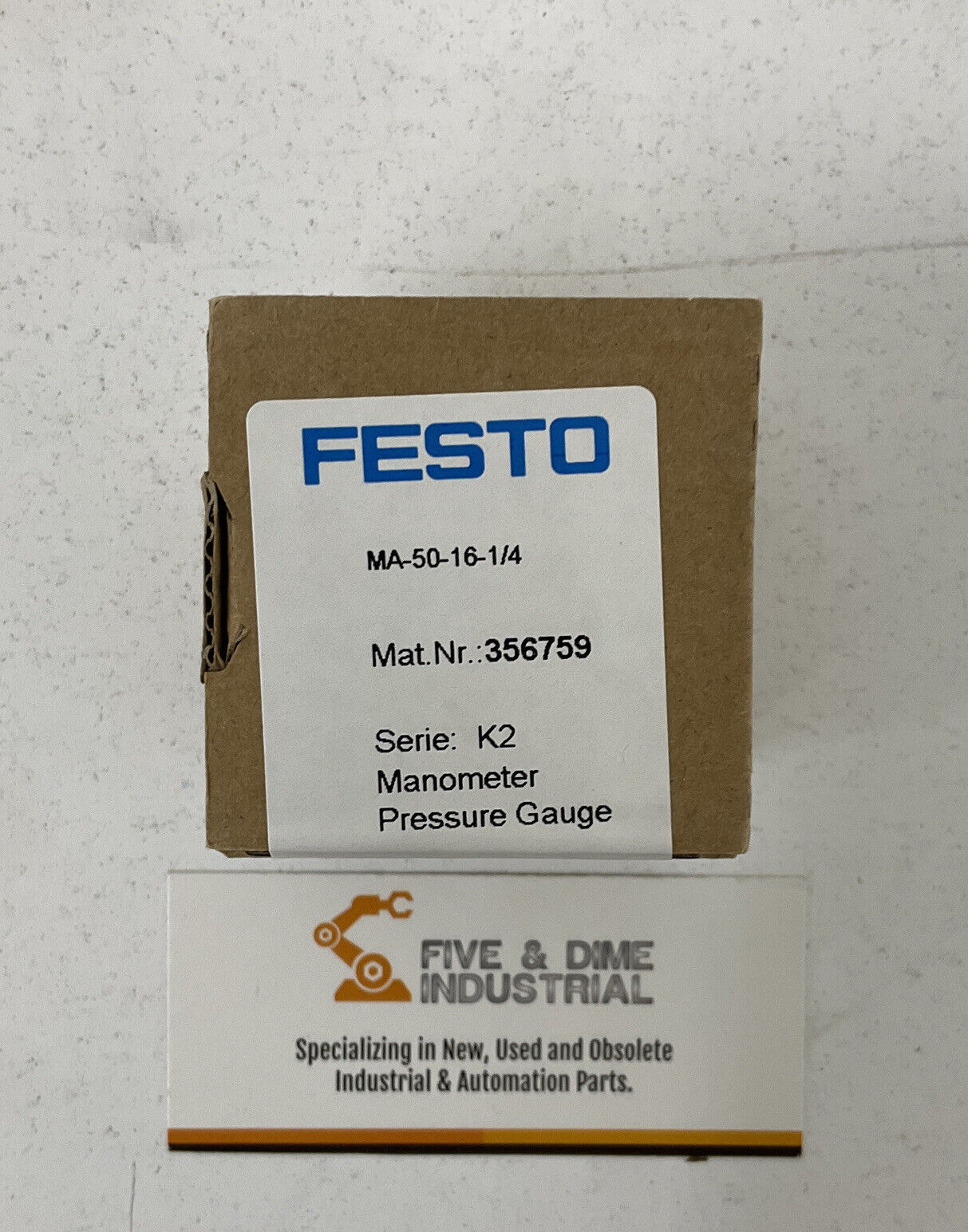 Festo LFR-1/2-D-5M-MAXI Filter Regulator K743 (OV125)