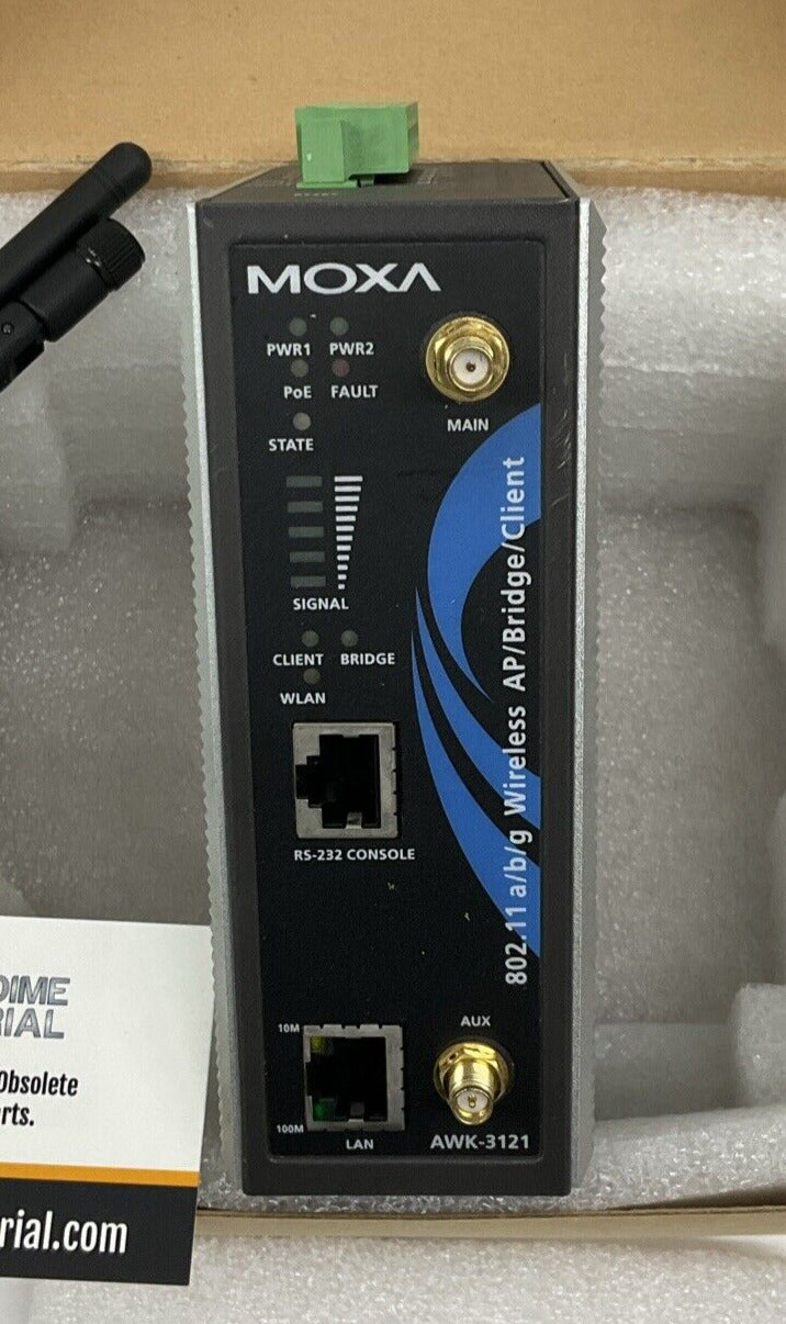 Moxa AWK-312-US V1.2 Automation 802.11n Wireless Access Point NEW (OV101)