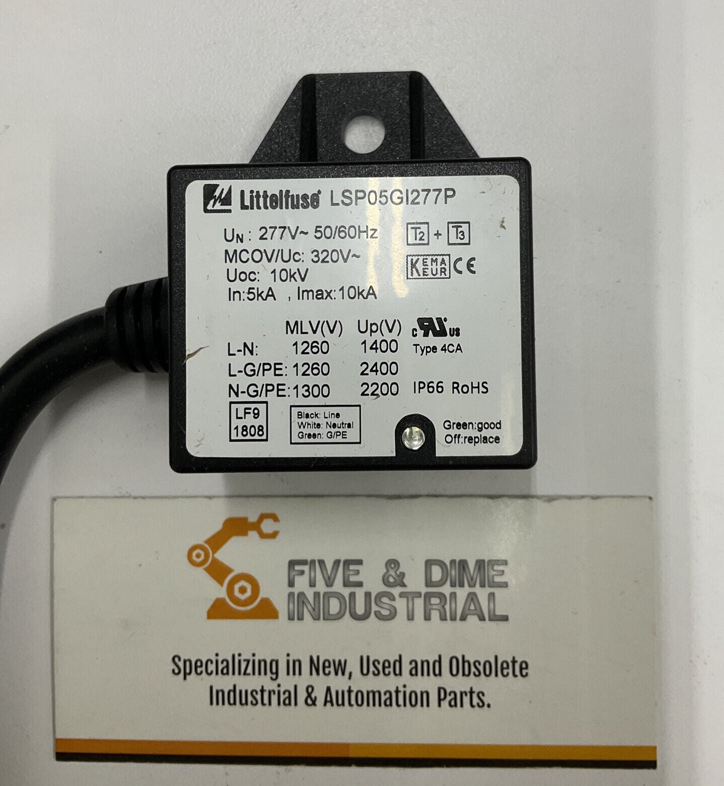 Littelfuse 277V LSP10277P New LED Driver Surge Protection 277VAC 50/60Hz (SH111) - 0
