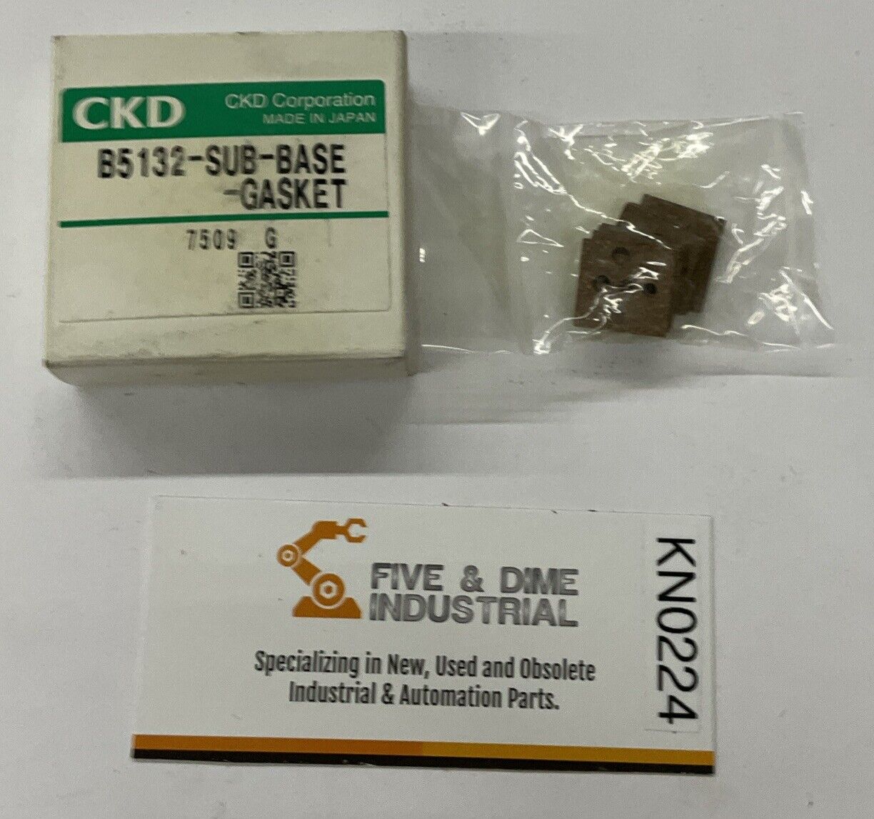 CKD B5132 Box of 30 Sub Base Gaskets (BL282)