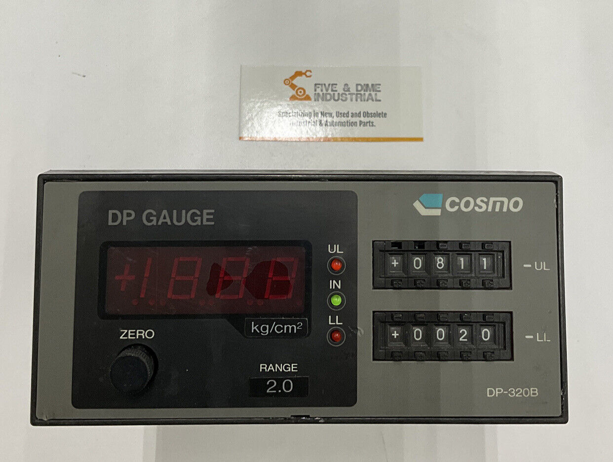 Cosmo DP-320B Leak Test Guage 15D-2171 (GR214)