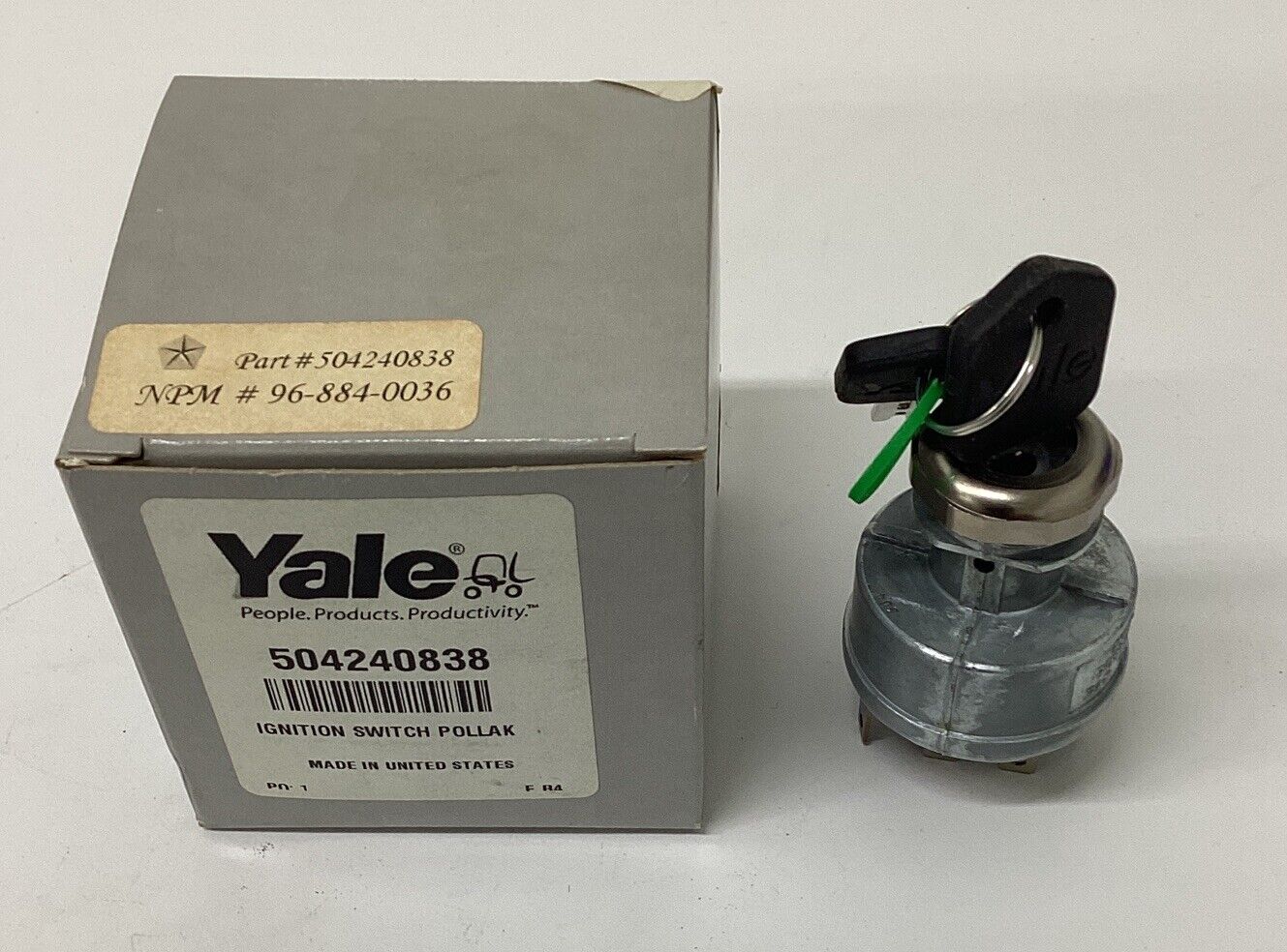 Yale Hyster 504240838 Pollak Ignition Switch (GR207) - 0