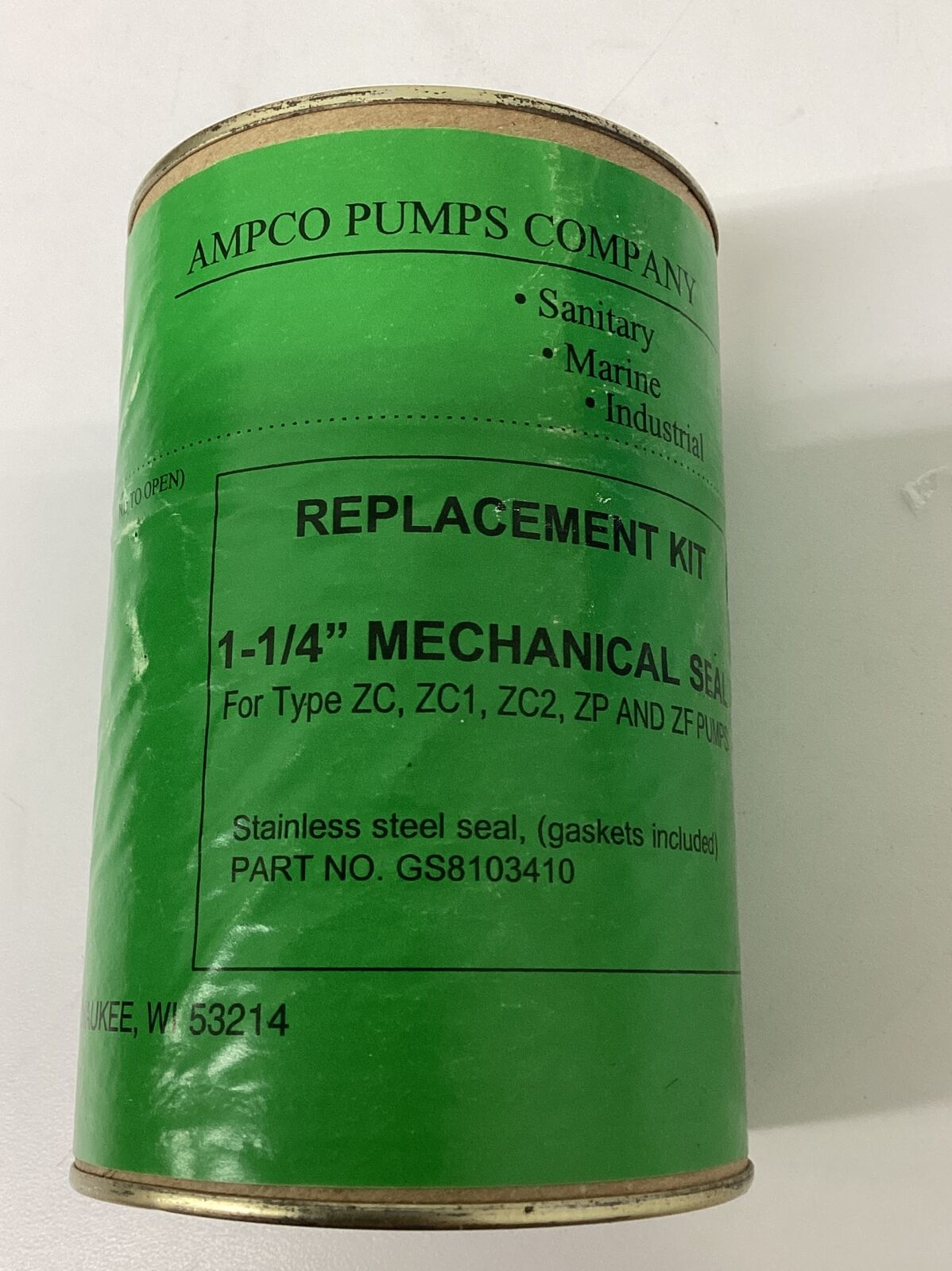 Ampco Pumps GS8103410 1-1/4'' Mechanical Seal Kit (CL179)
