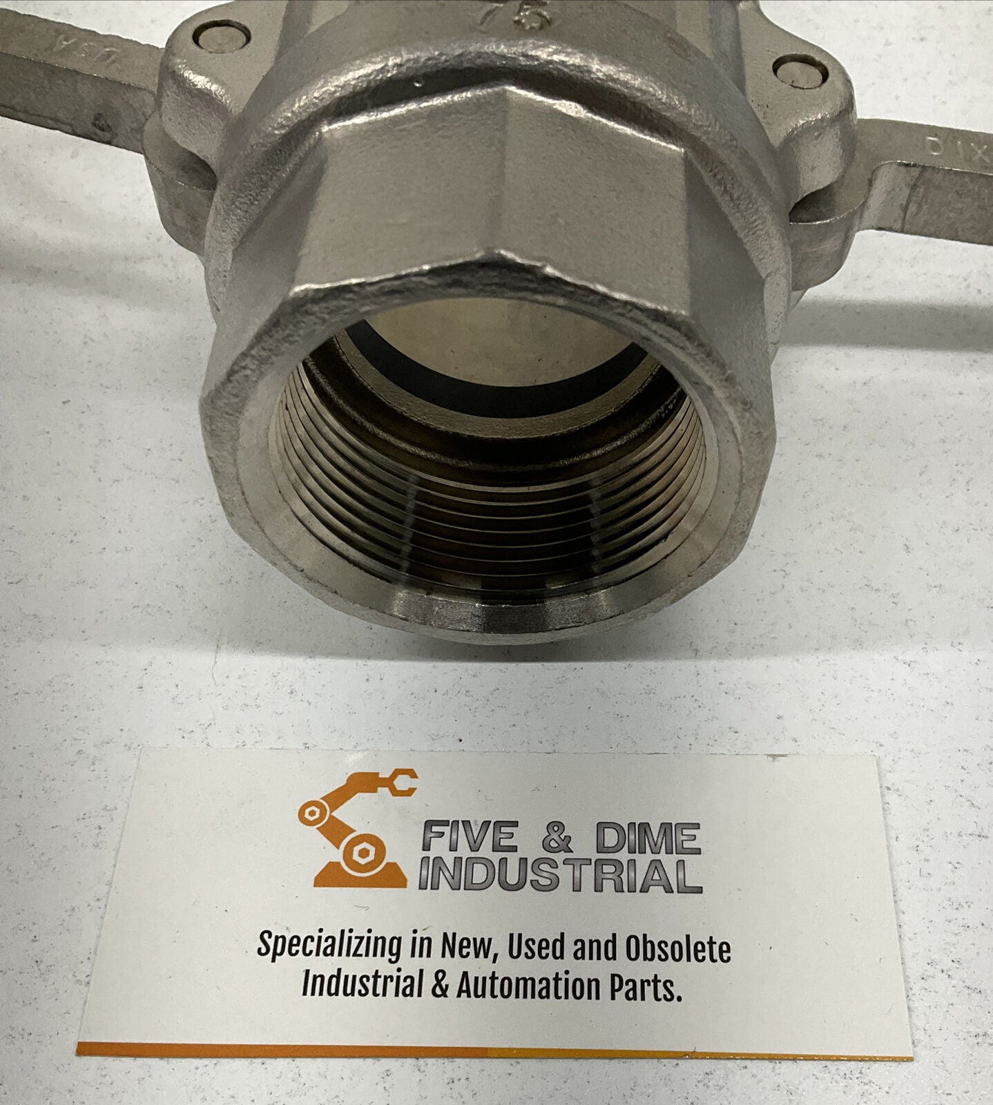 Dixon Andrews 1-1/2" Stainless Steel Coupler DXV-150-DL-SS  (RE241)