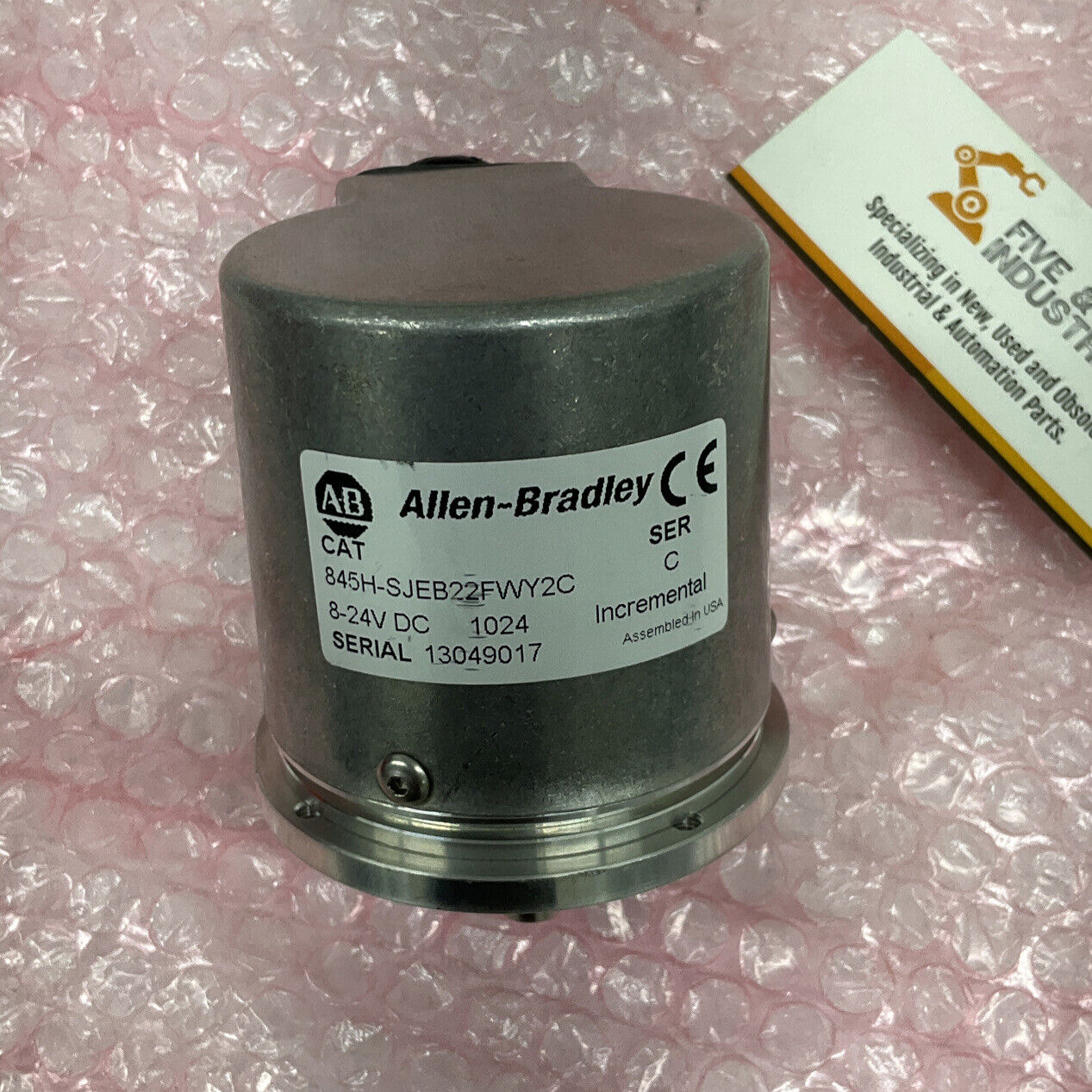 Allen Bradley 845H-SJEB22FWY2C New Ser. C Incremental Encoder (BL191) - 0