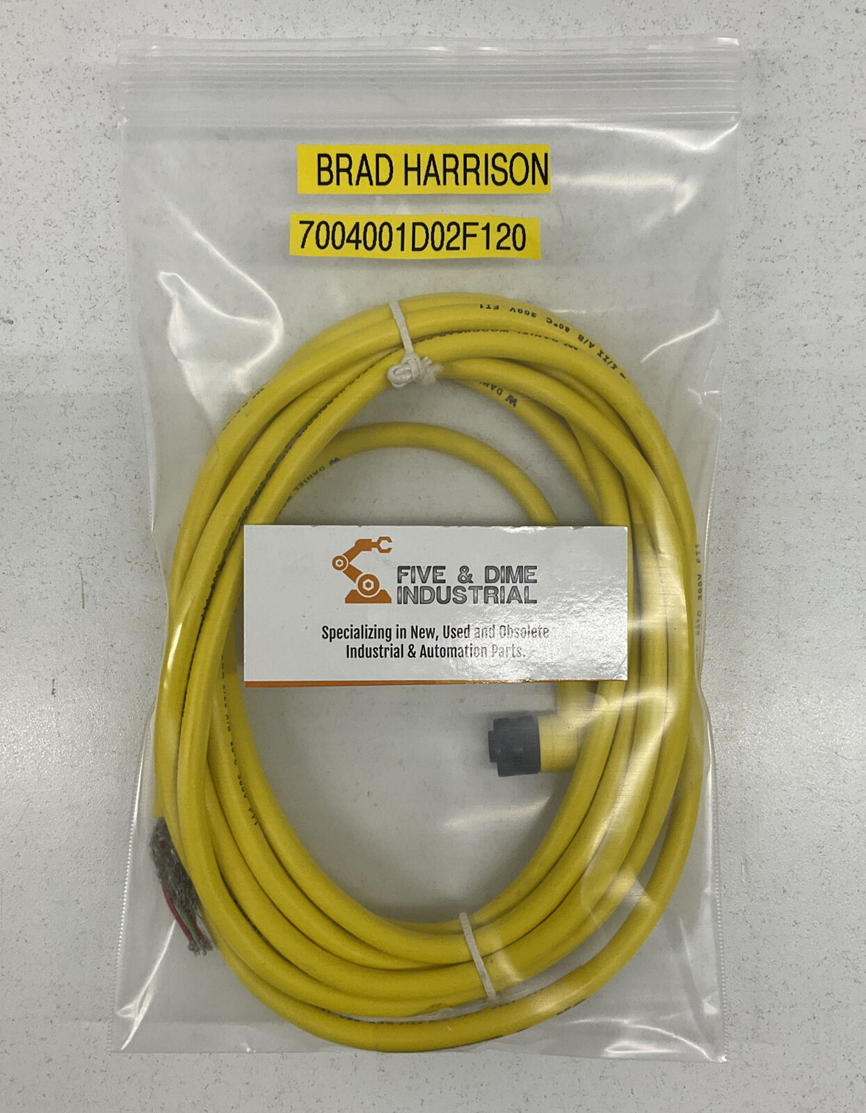 Brad Harrison 70429 New Cable Set 704001D02F120 (CBL129)