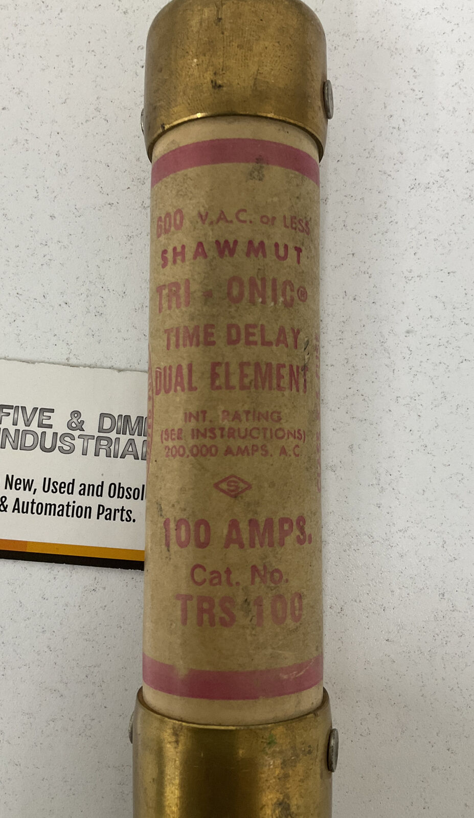 Gould Shawmut Tri-onic Time Delay Dual-Element Fuse TRS100 (CL217)