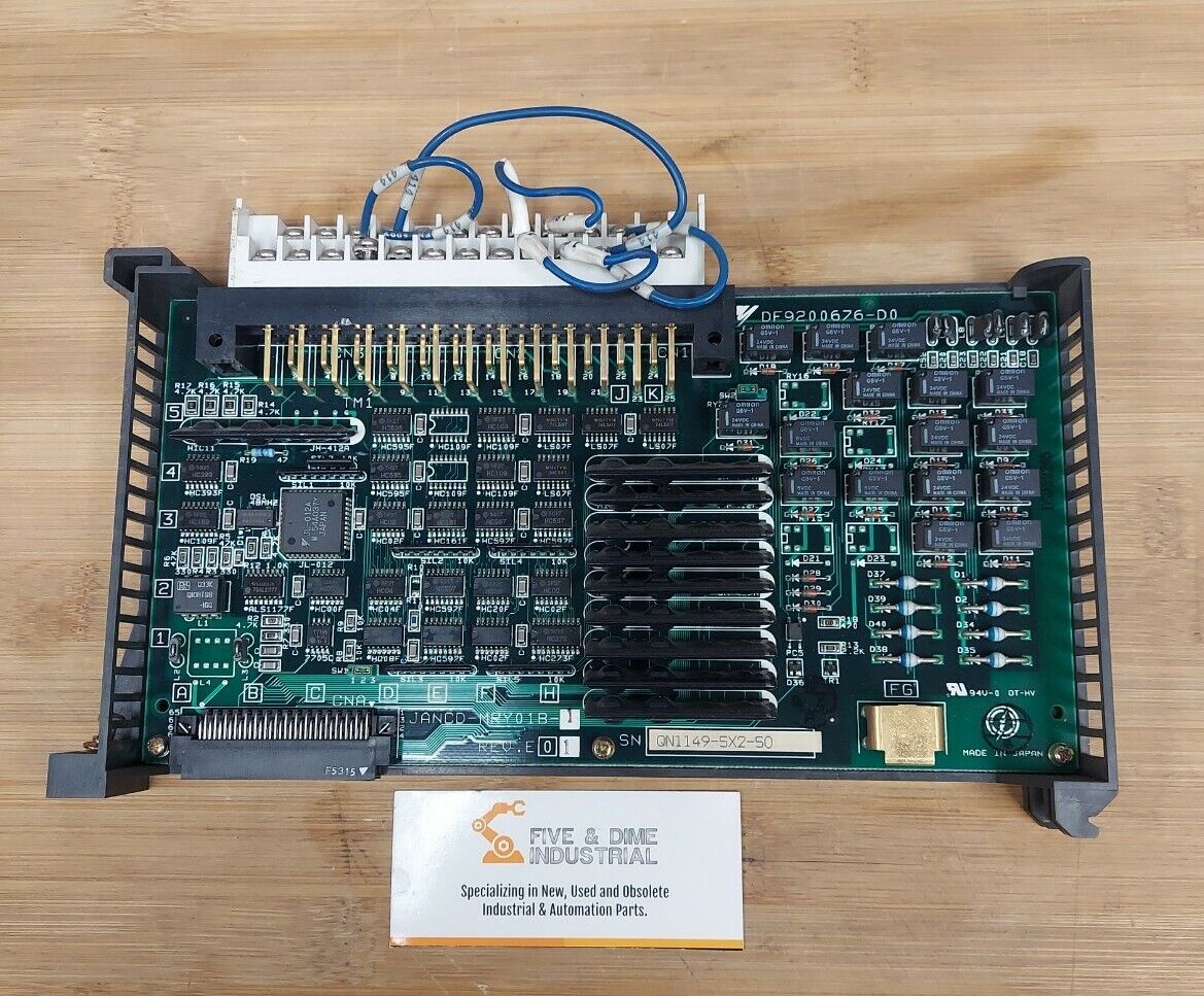 Yaskawa JANCD-MRY01B-1 Control PCB Circuit Board Rev E (CB100)