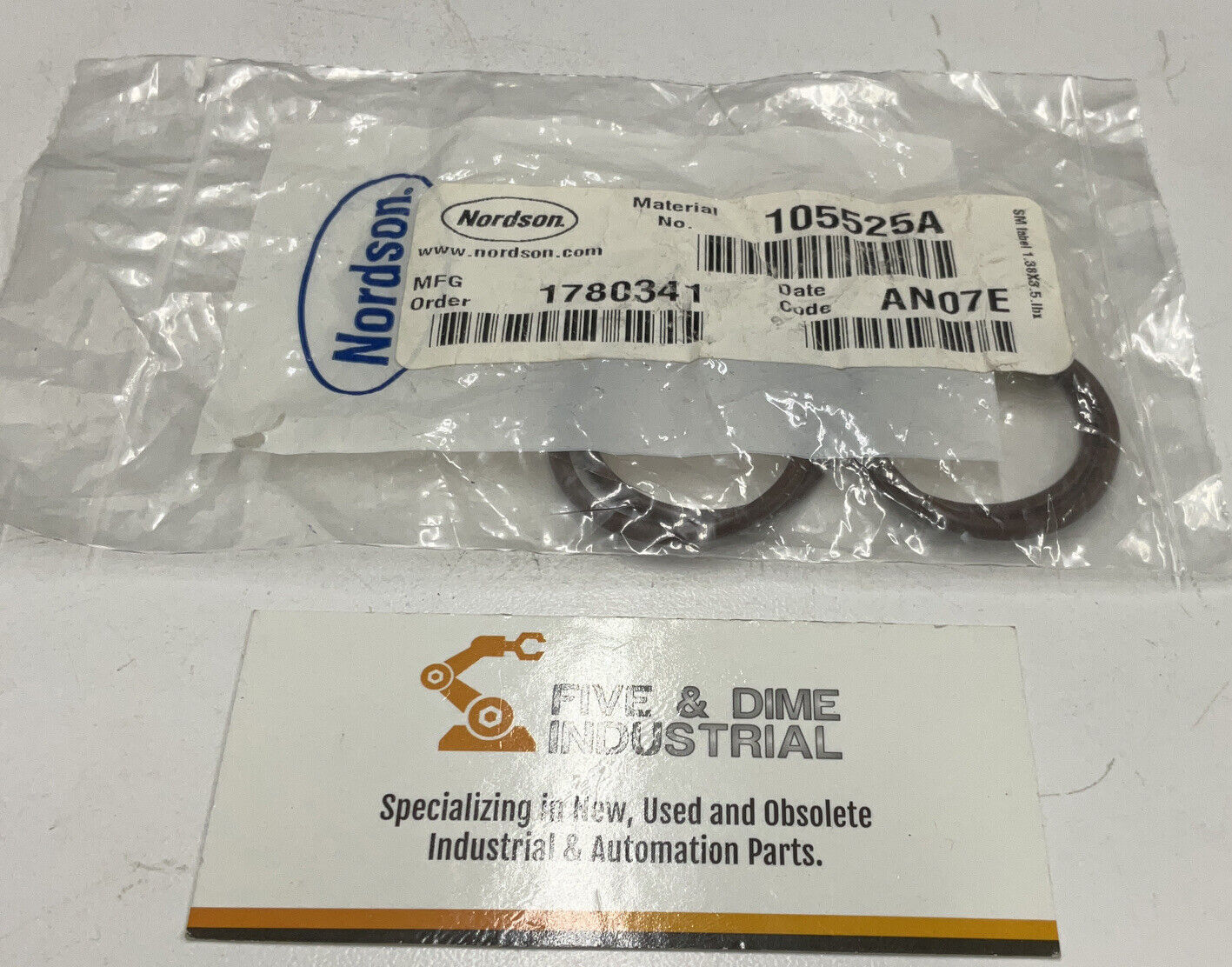 Nordson 105525A 4 Pack O-Rings (YE220) - 0