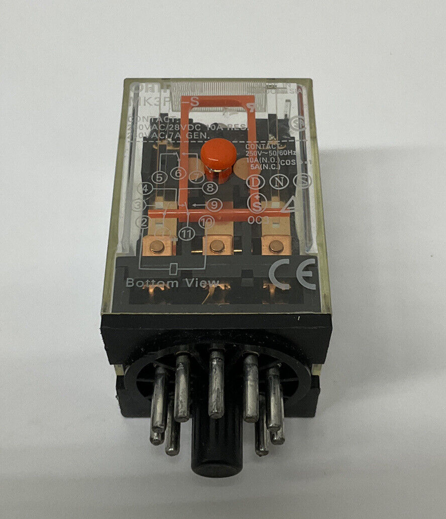 Omron MK3P5-5-240 New 11-Pin Relay  240VAC (GR164) - 0