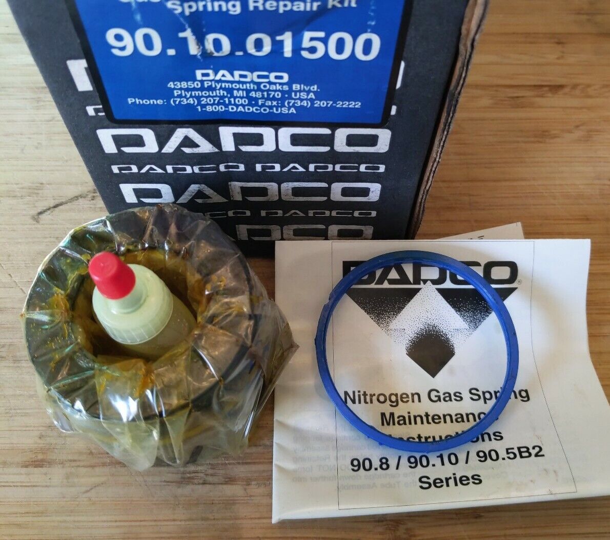 DADCO 90.10.01500 Genuine Gas Spring Repair Kit (RE202) - 0