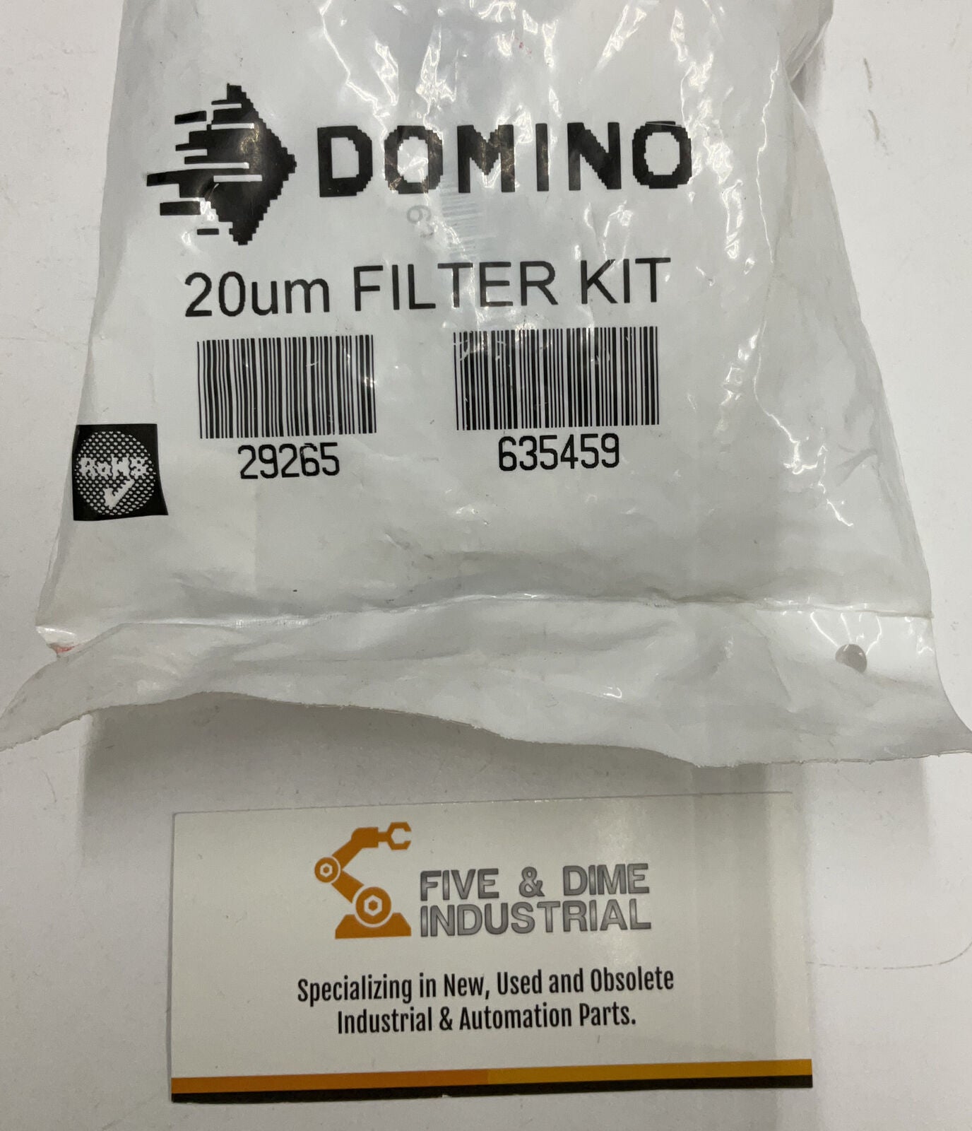 Domino 29265 20um Filter Kit (RE132) - 0