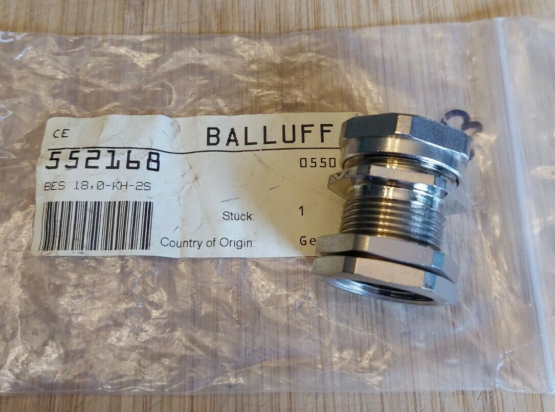 Balluff BES 18,0-KH-2S New  INDUCTIVE SENSOR ACCESSORY (GR121)