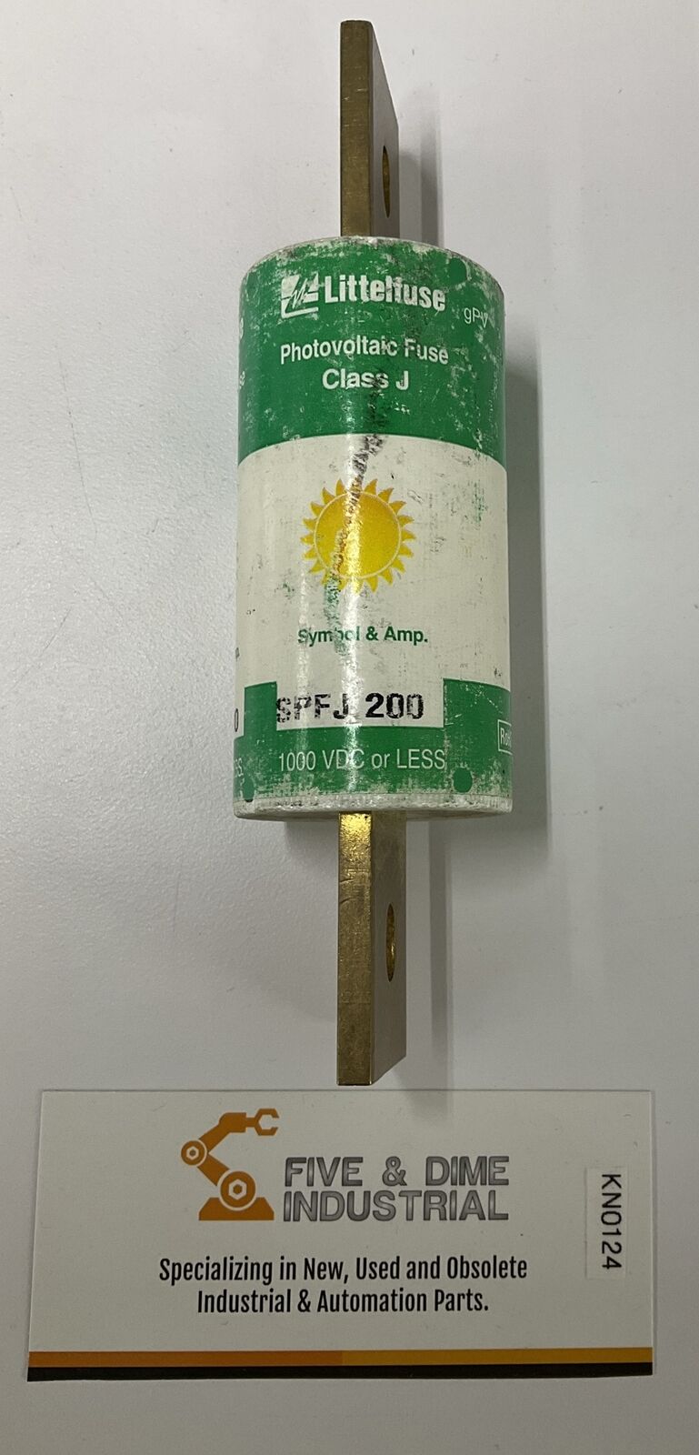 Littelfuse Spfj-200 Class J Photovoltaic Fuse 200A  1000 vdc or Less (CL347)