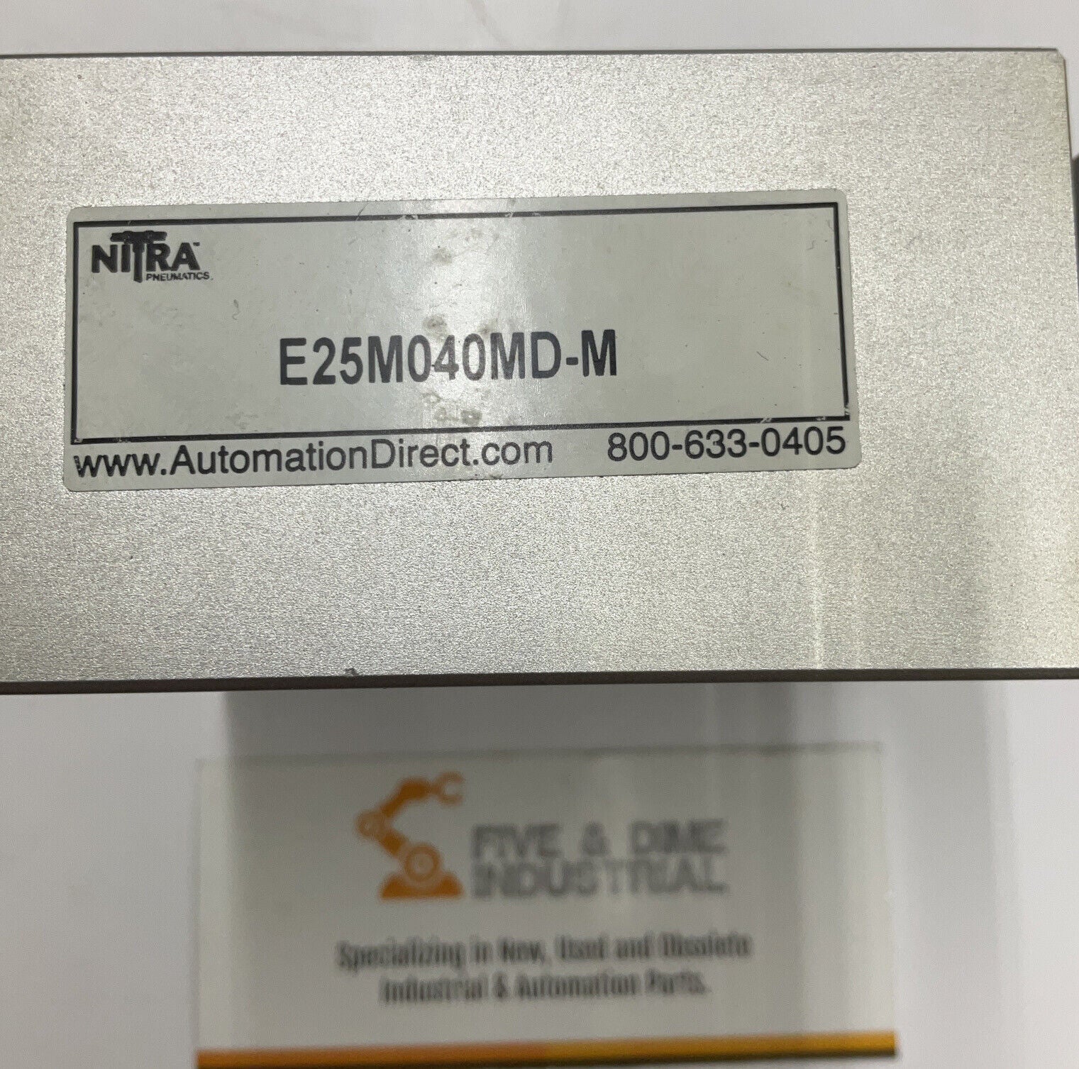 NITRA E25M040MD-M 25mm Bore 40 Stroke Double Acting Pneumatic Piston (CL213)