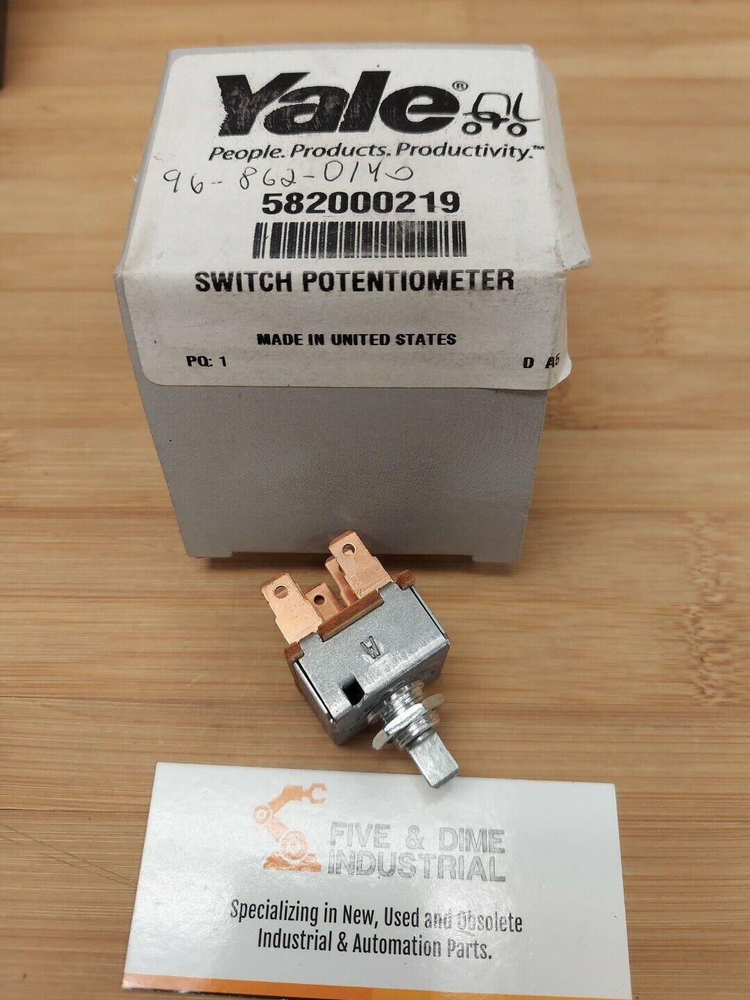 Yale Potentiometer Switch 582000219  (YE122)