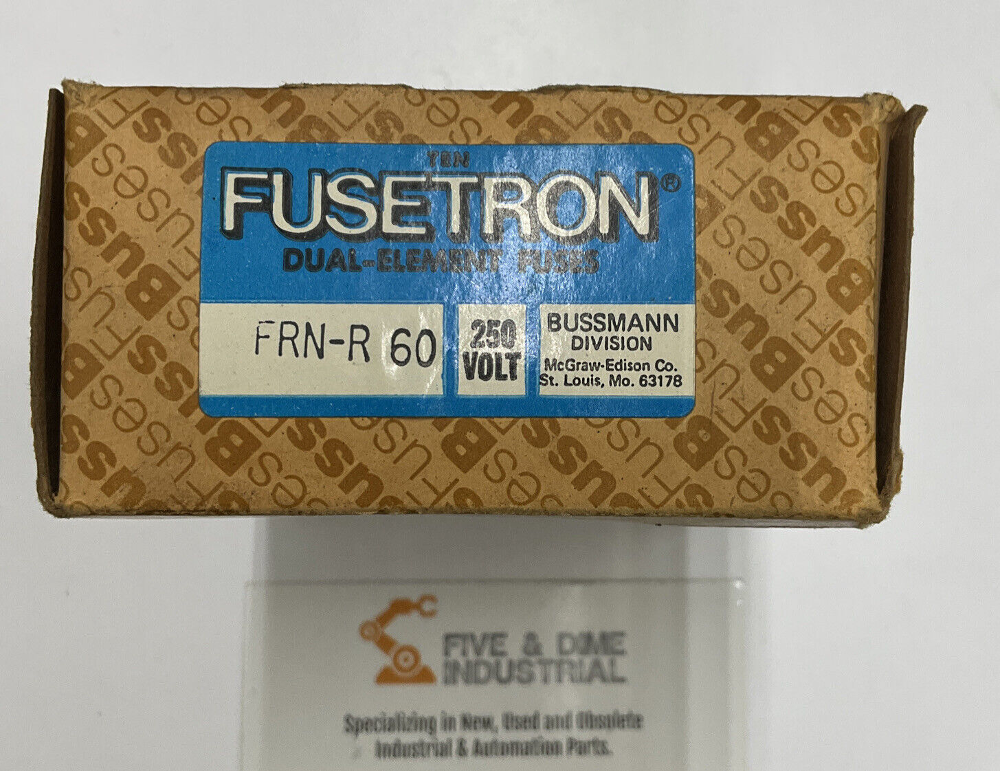 Fusetron FRN-R-60 Box of (10)  250V 60A (GR174)