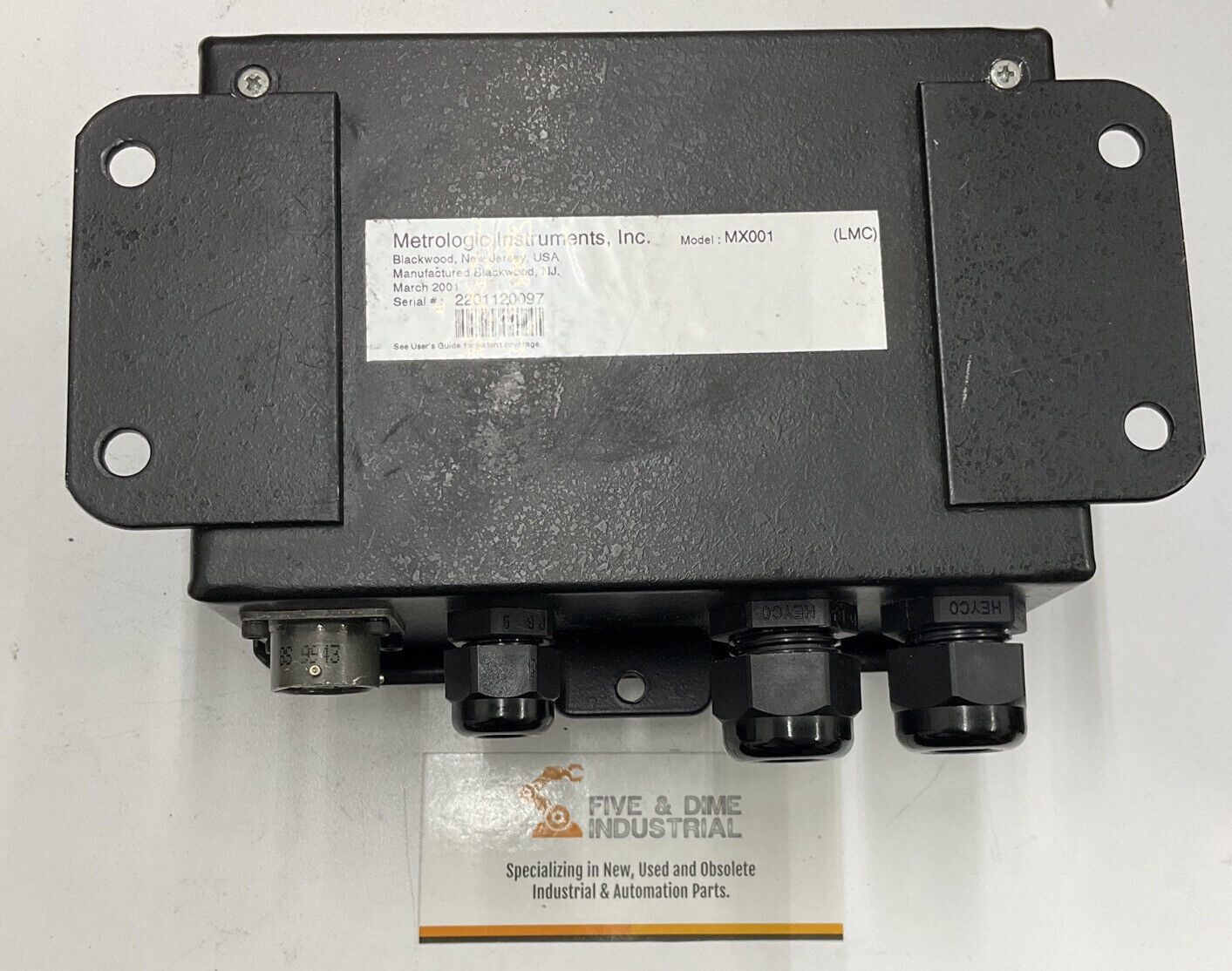 Metrologic Instruments Model MX001 Bar Code Scanner (CL329)