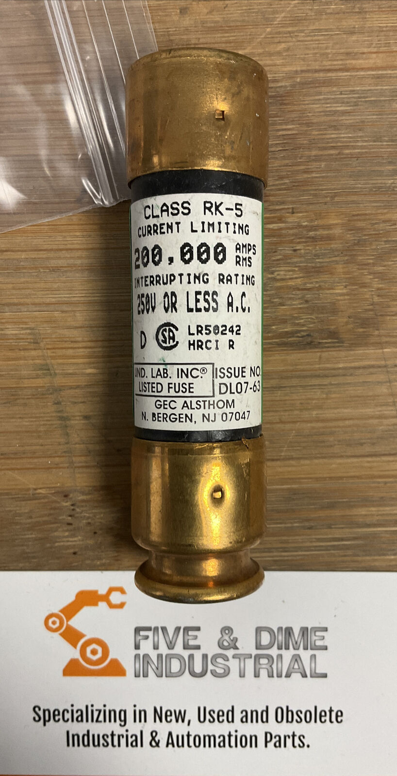 Cefcon CRN-R45 Dual Element Fuse 45A  (BL112)