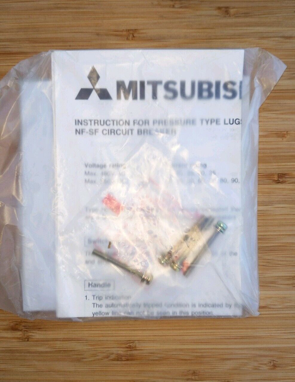 Mitsubishi NF-SF2015 No Fuse Breaker 15 Amp 2 Pole (RE205)