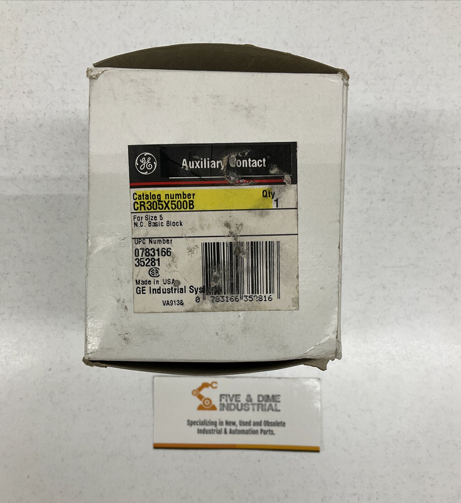 General Electric CR305X500B Auxillary Contact (BK129)
