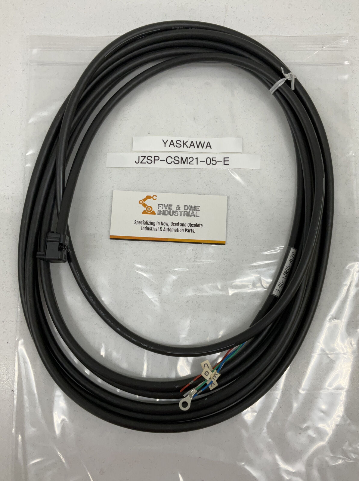 YASKAWA JZSP-CMS21-05-E New Control Cable  (CBL109)