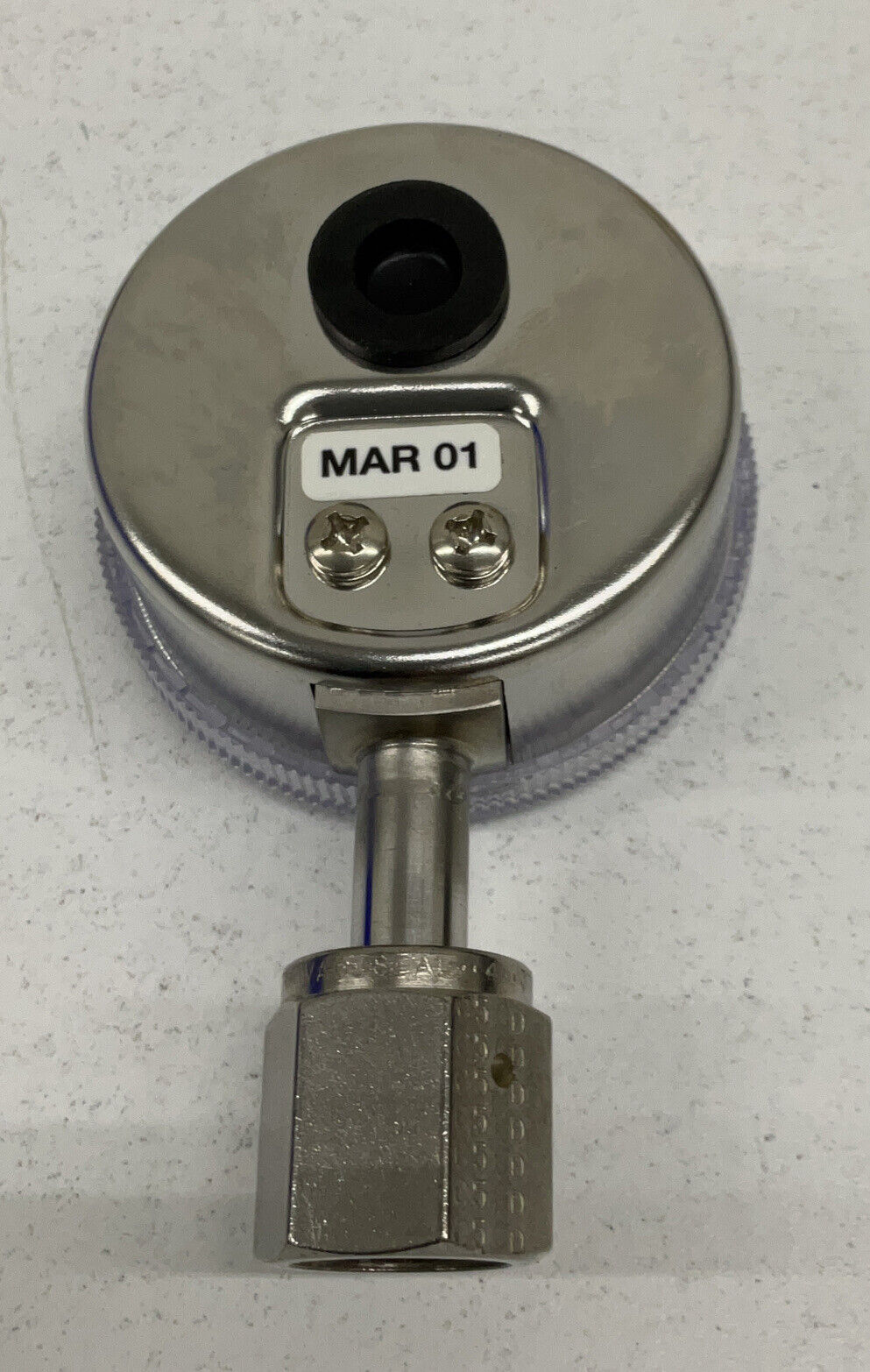 Millpore 01-0159-C 0-3000 PSI / 0-200 Bar Pressure Gauge (BL262)