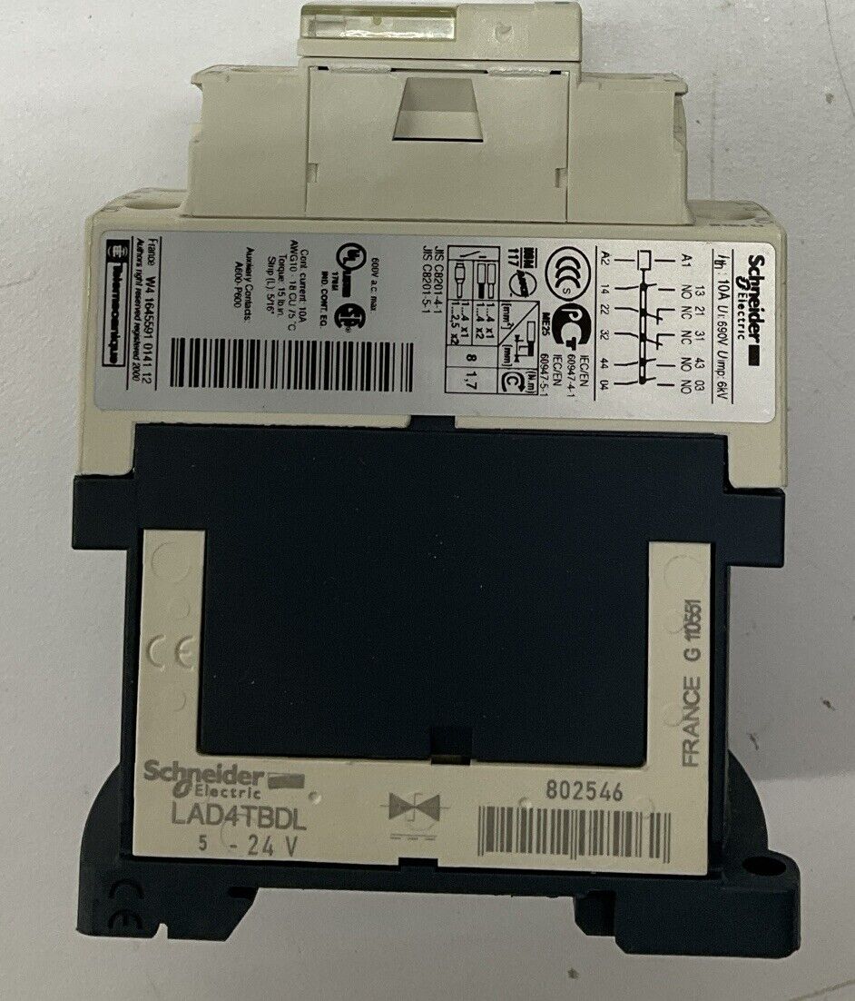 Schneider Electric CAD32BL 24VDC Control Relay (CL114)