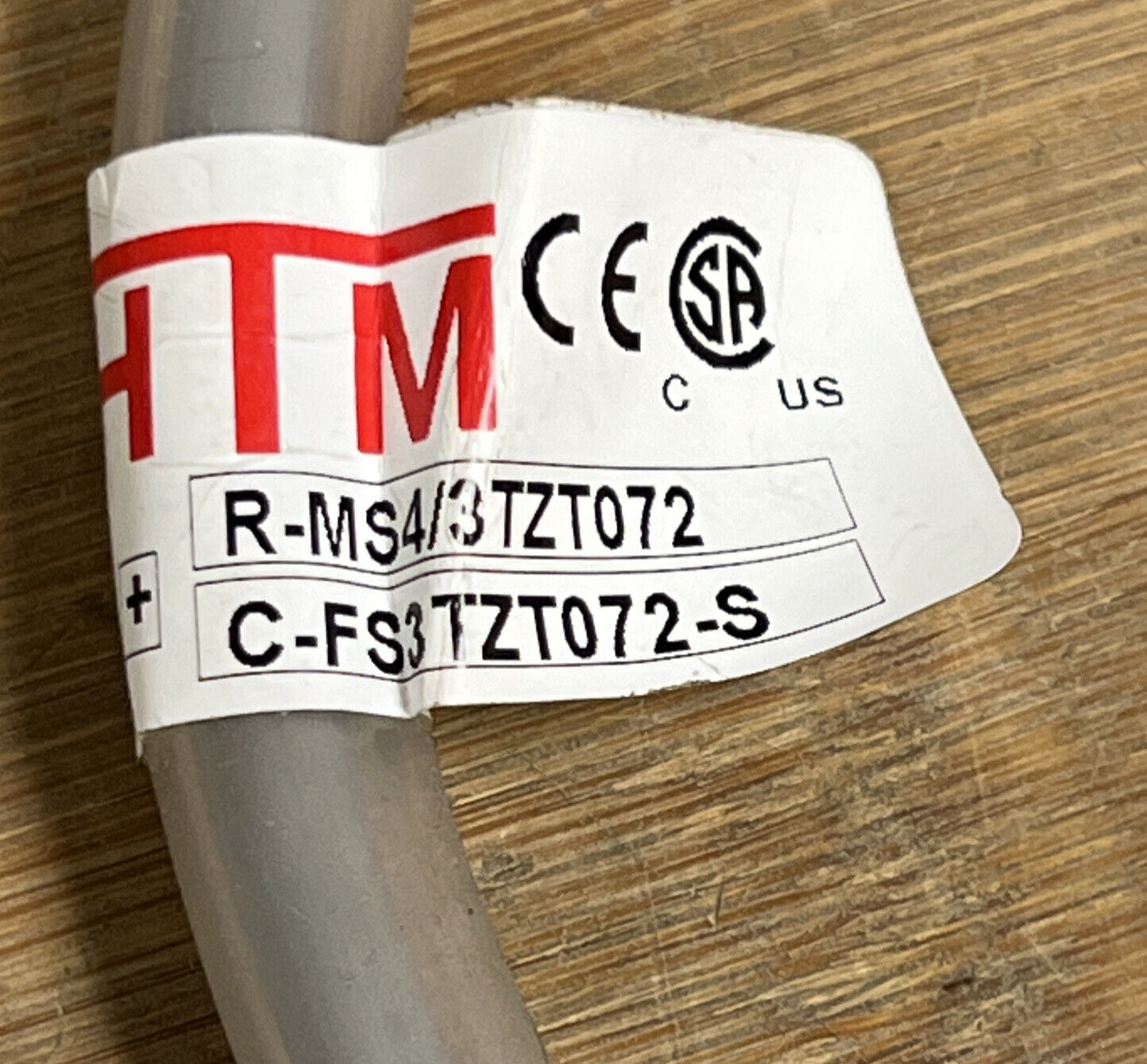 HTM Cable 15-3968 M12 Male / M8 Female Straight Weld Proof 2 Meter (CBL115)