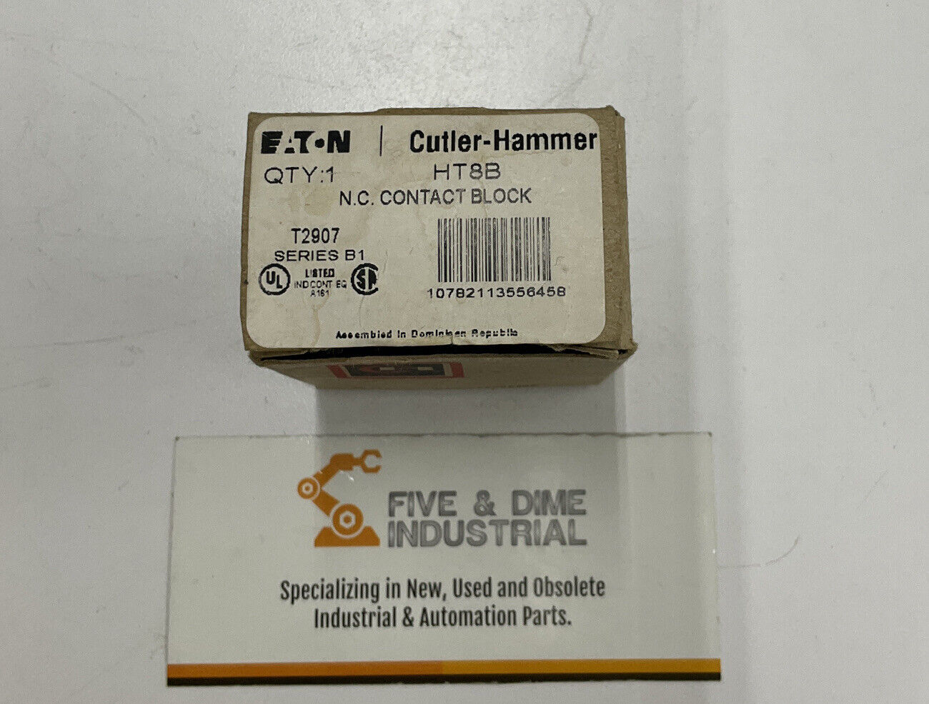 Eaton Cutler Hammer HT8B New NC Contact Block (YE169)